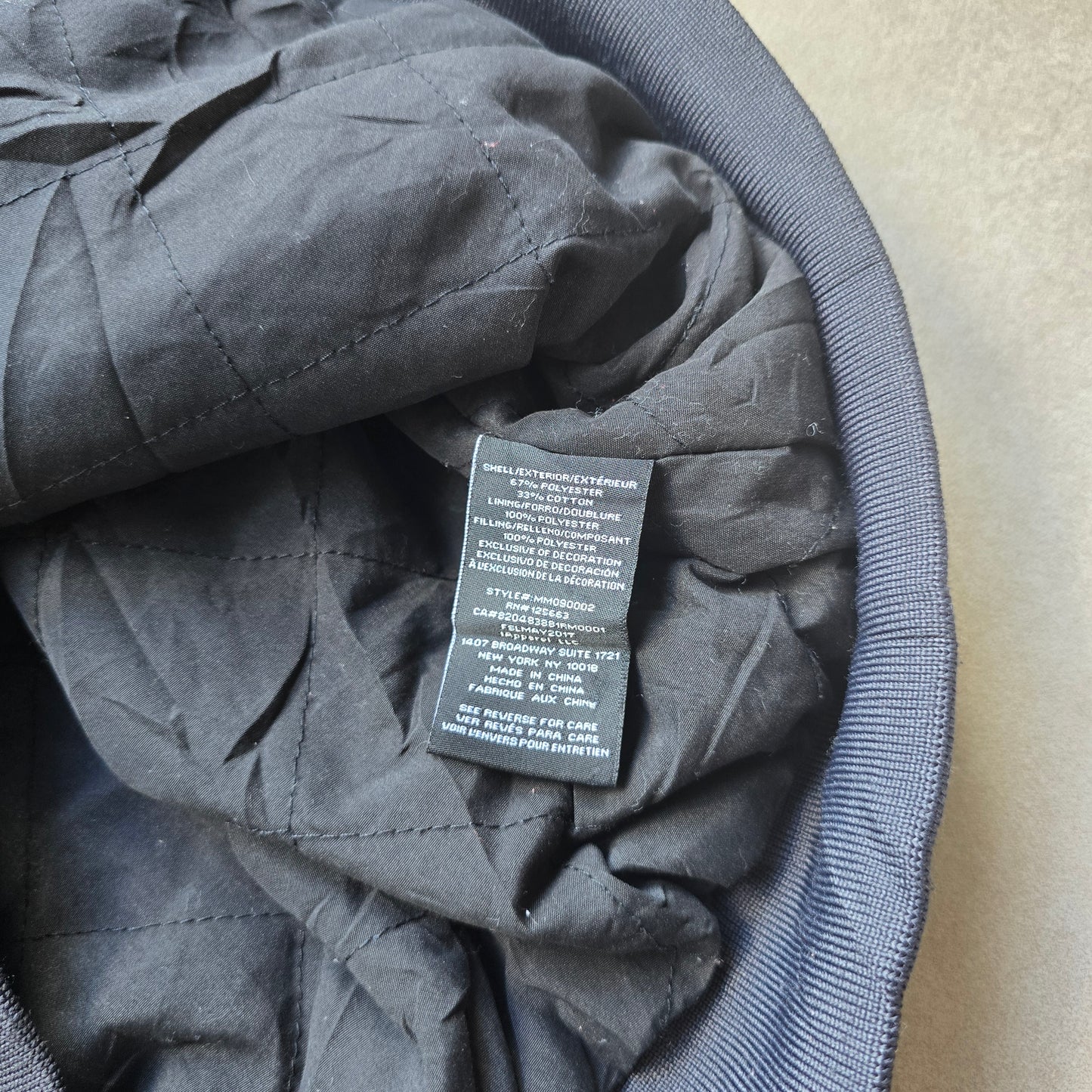 Vintage Members Only Bomber Jacket - XL