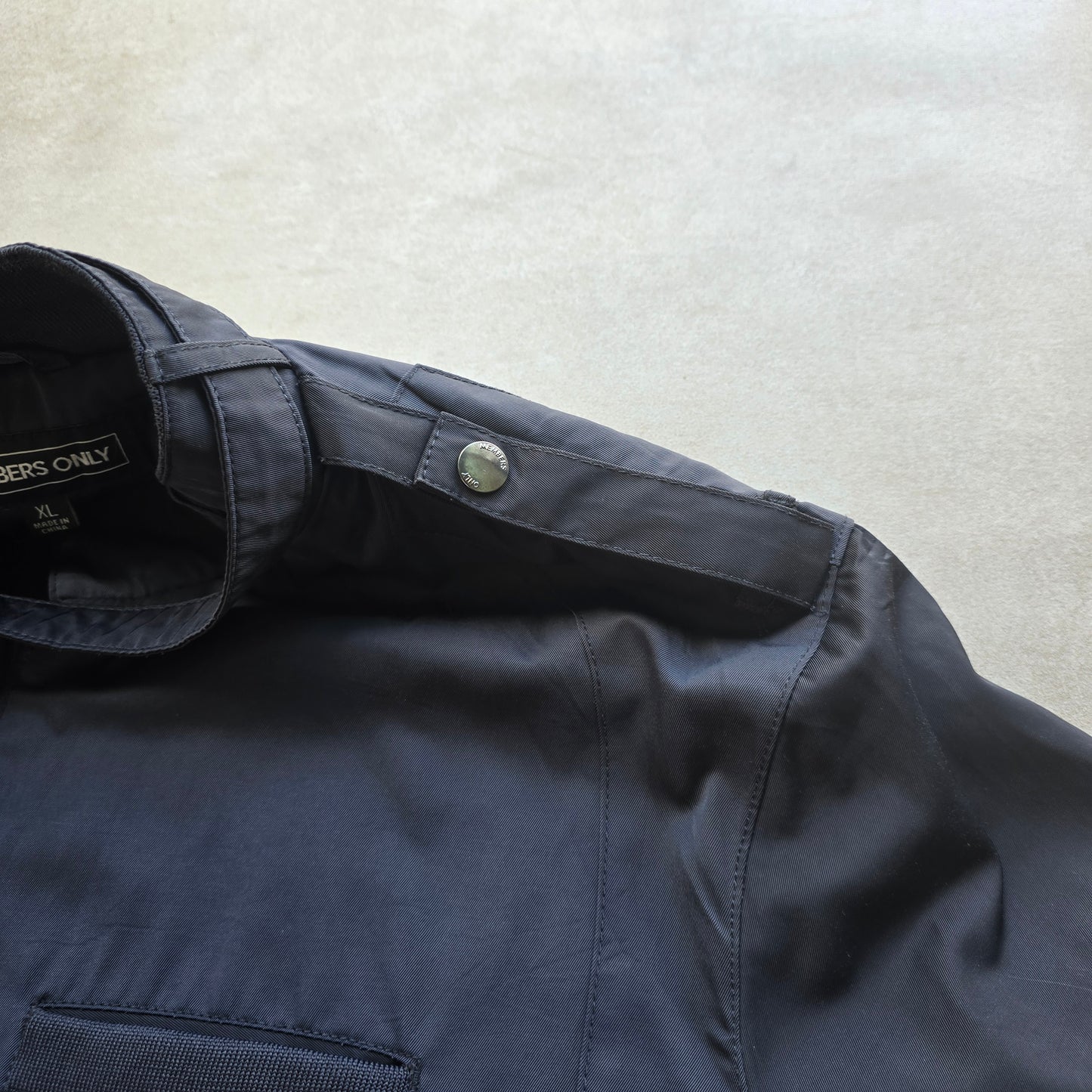 Vintage Members Only Bomber Jacket - XL