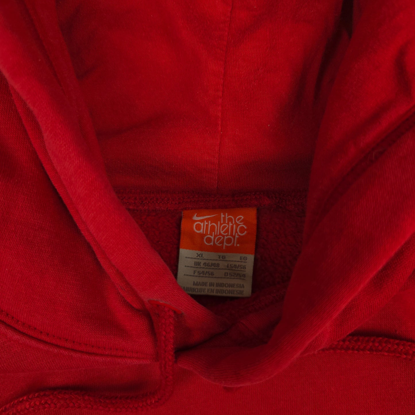 Vintage Nike Spellout Hoodie - XL