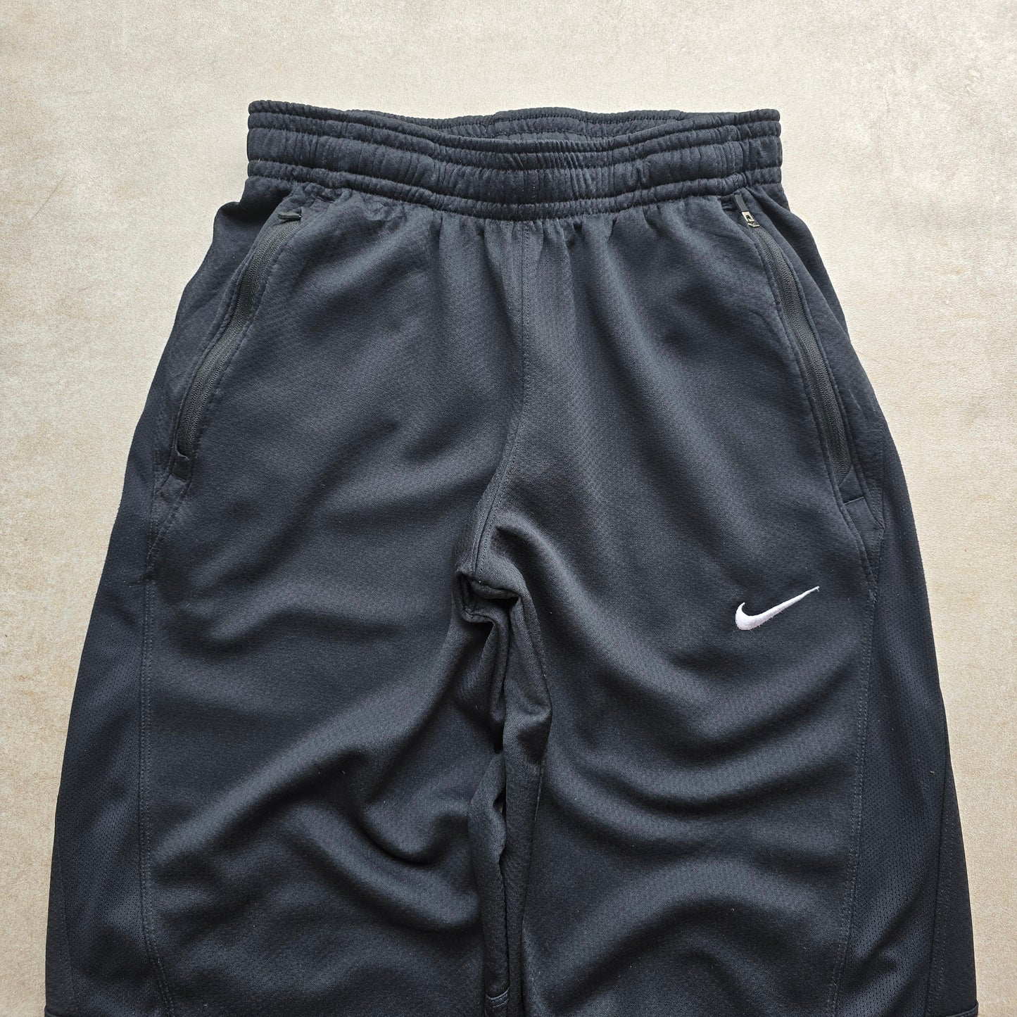 Y2K Nike Embroidered Swoosh Track Pants - WMNS M