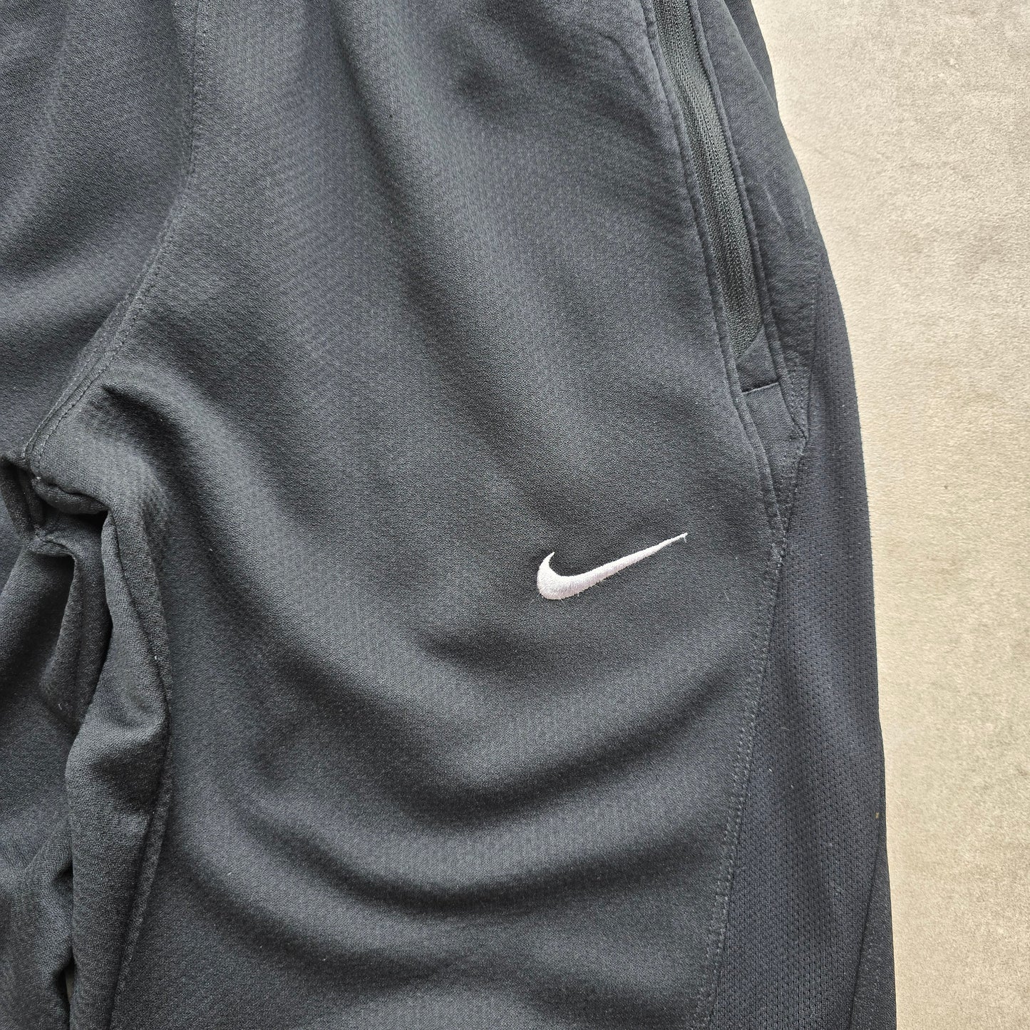 Y2K Nike Embroidered Swoosh Track Pants - WMNS M