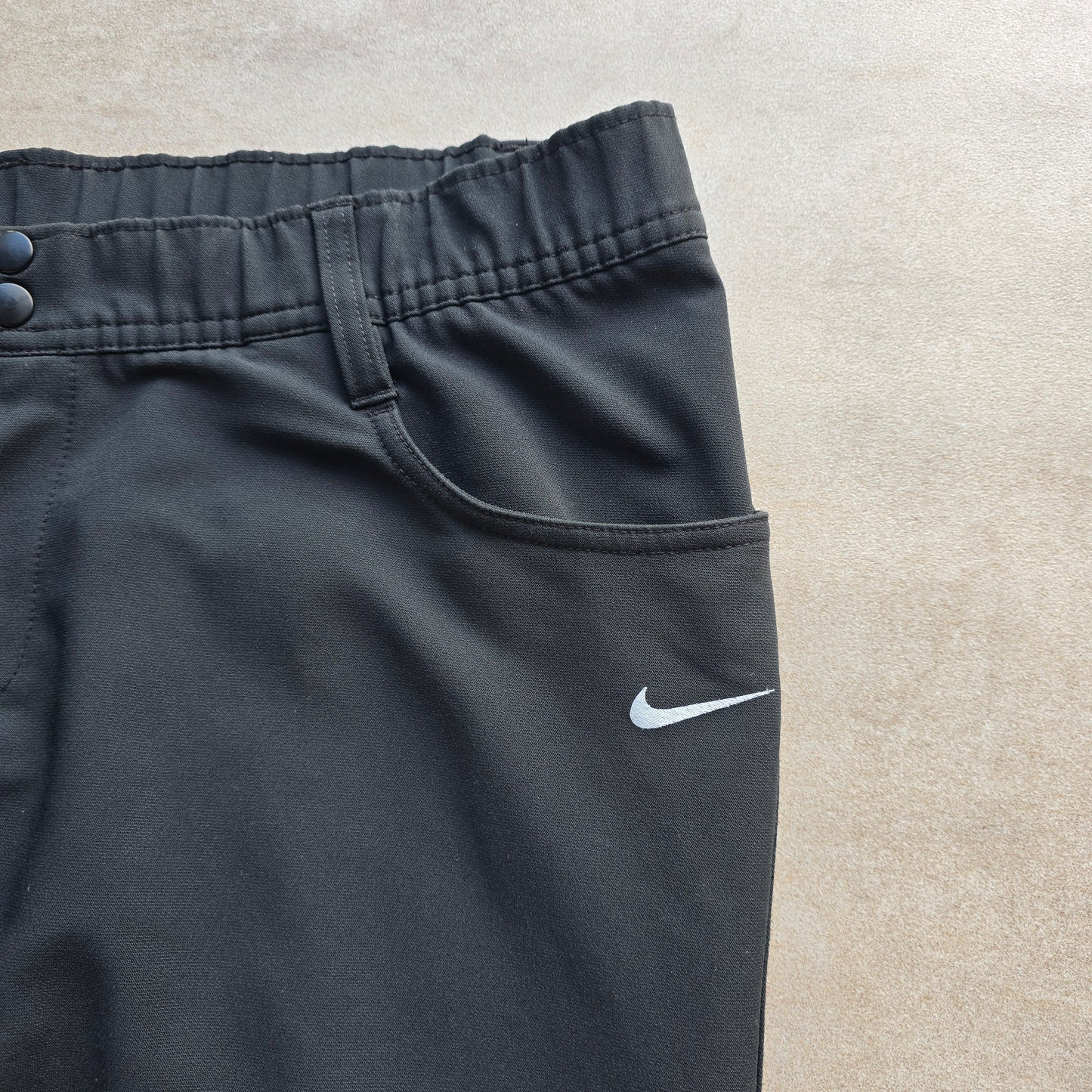 Nike Embroidered Swoosh Pants - S