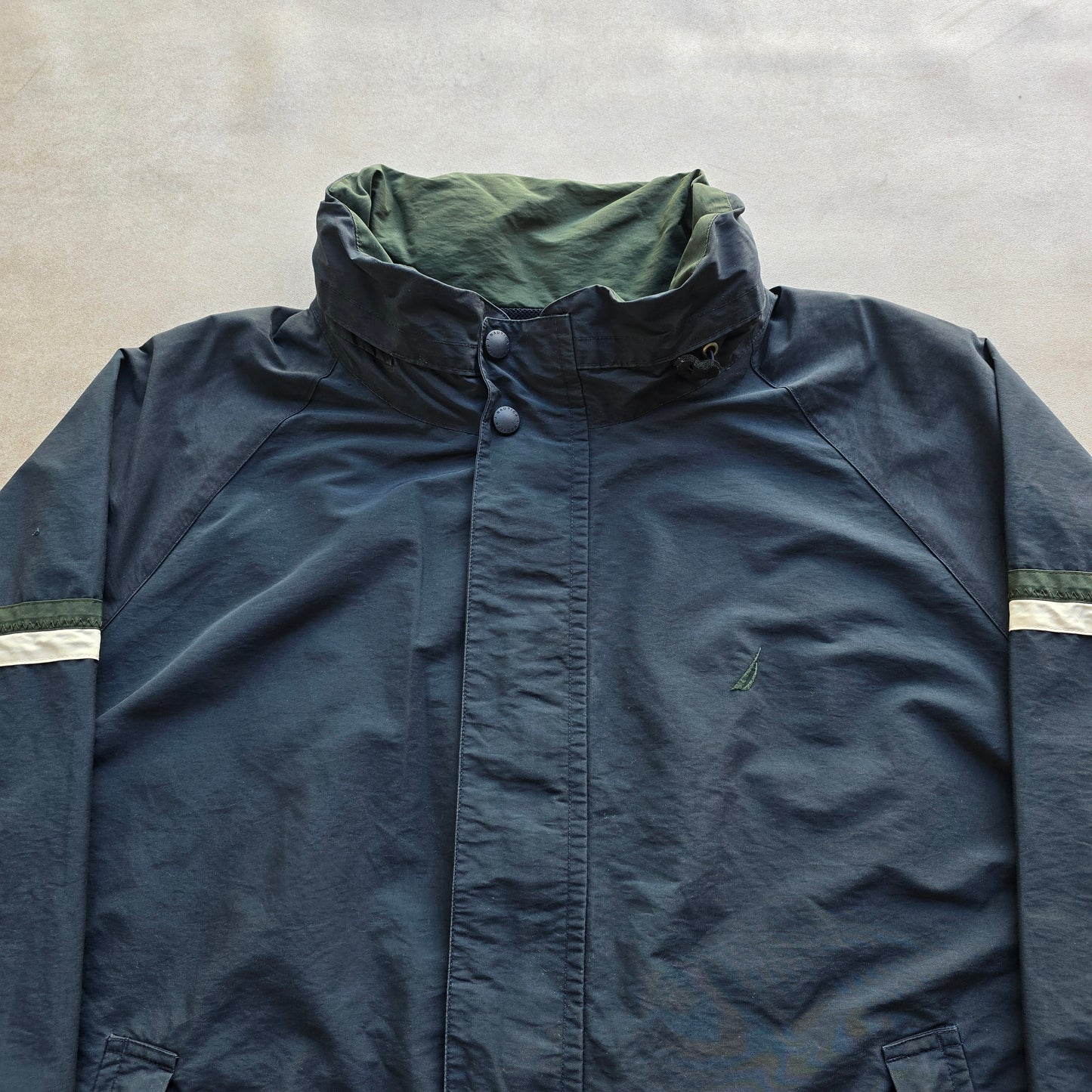 Y2K Nautica NX1000 Pullover Jacket - 4XL
