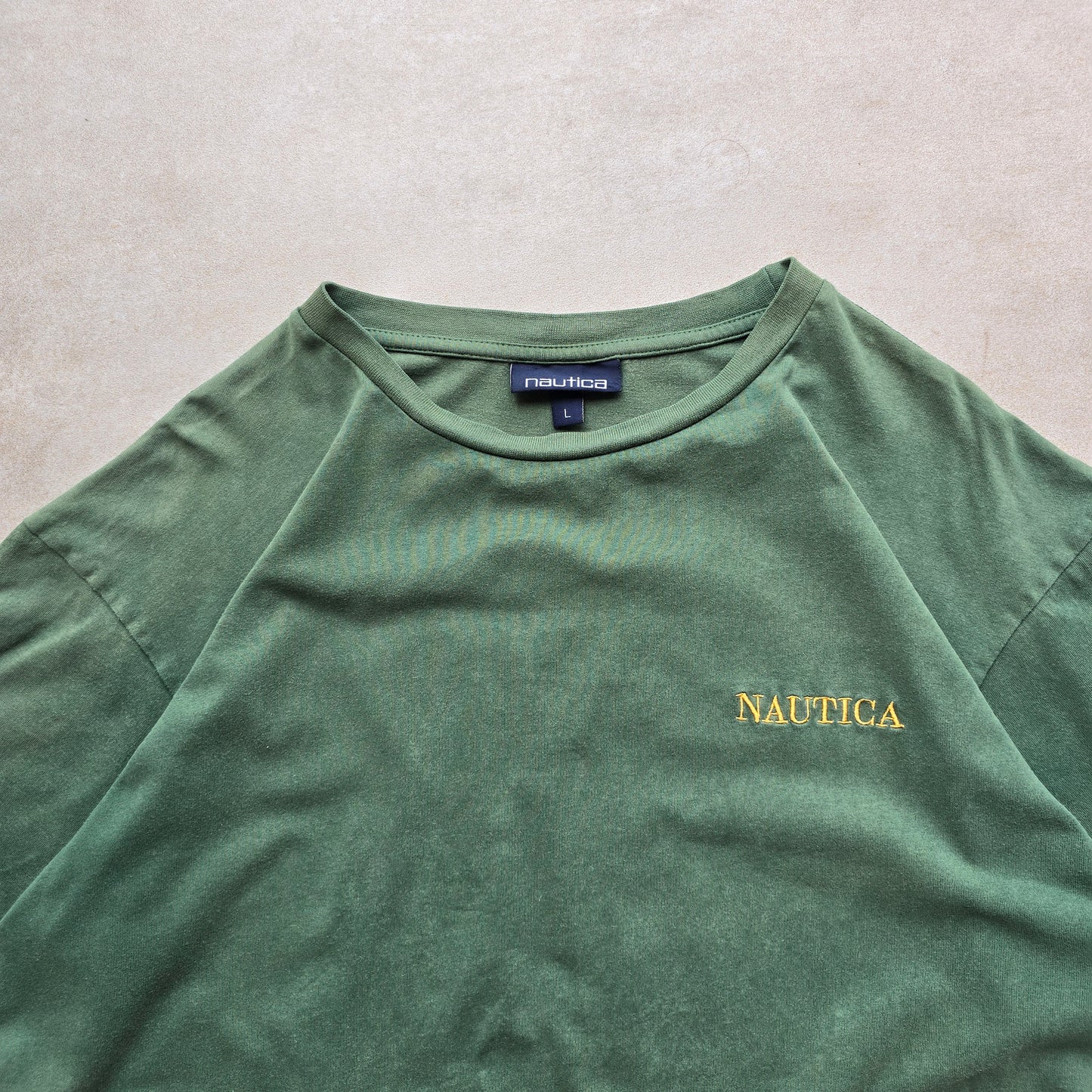 Nautica Faded Boat Tee - L