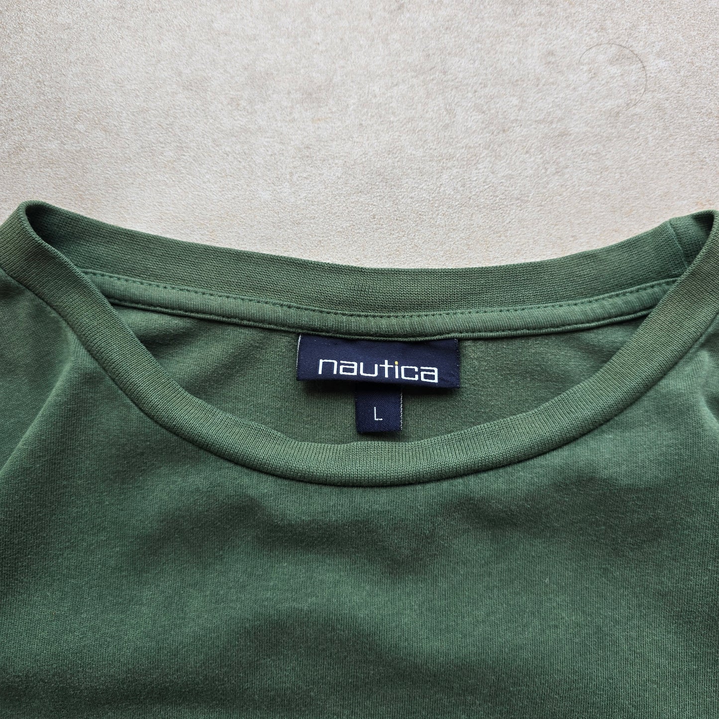 Nautica Faded Boat Tee - L