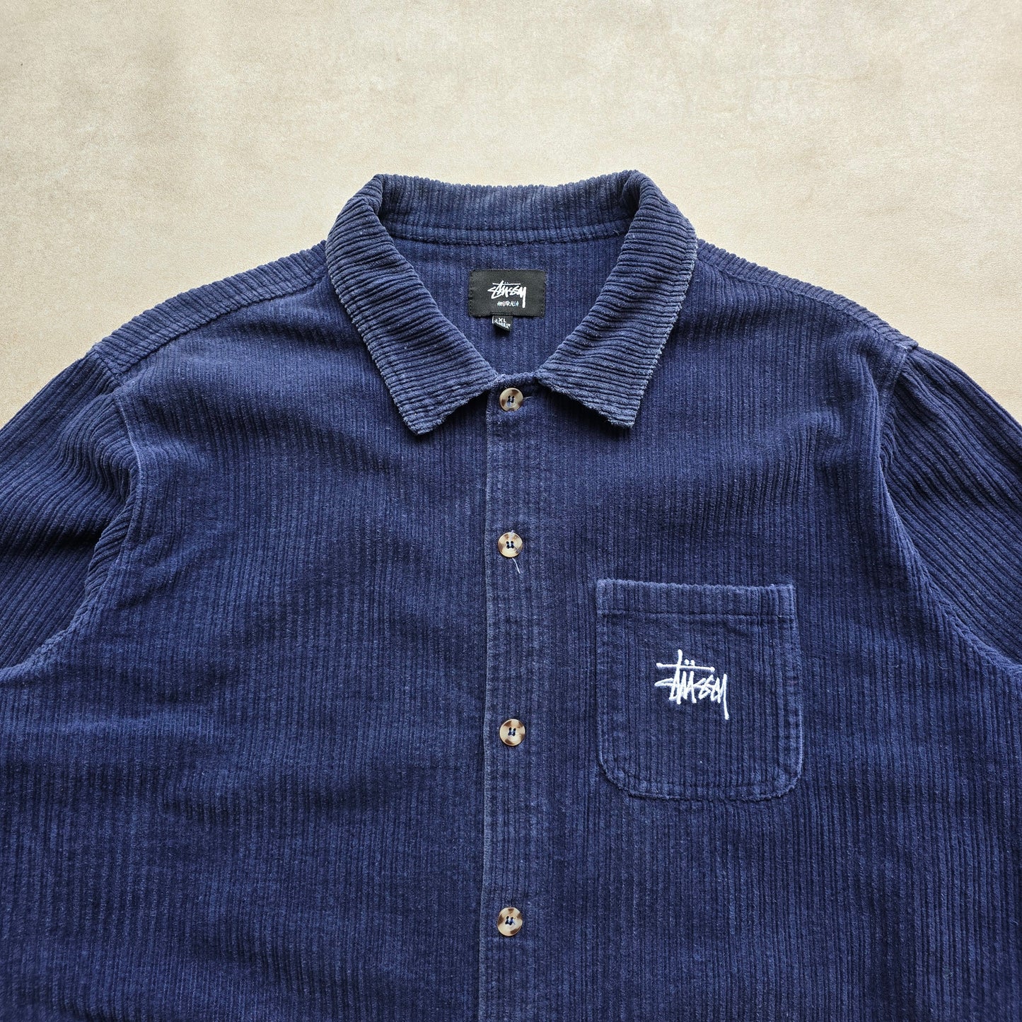 Stussy Murphy Corduroy Button Up Shirt - XL