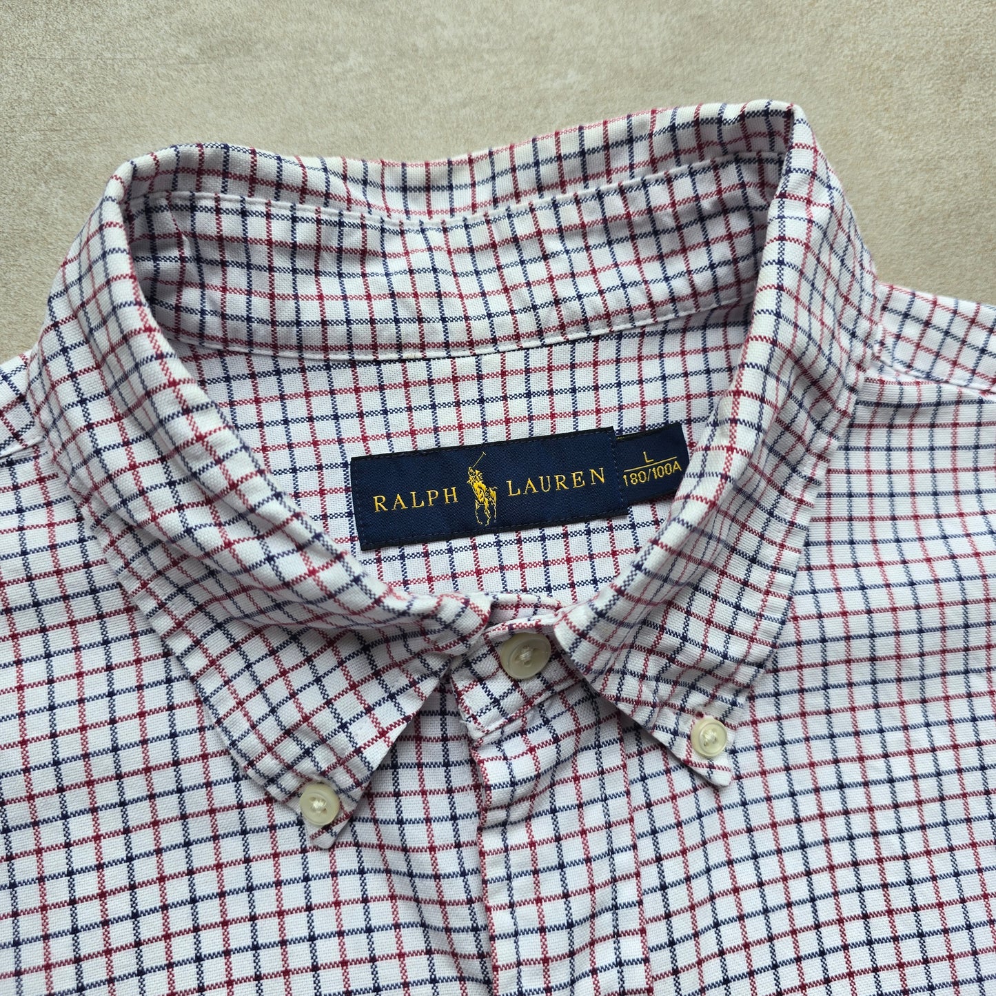 Ralph Lauren Long Sleeve Button Up Shirt - L