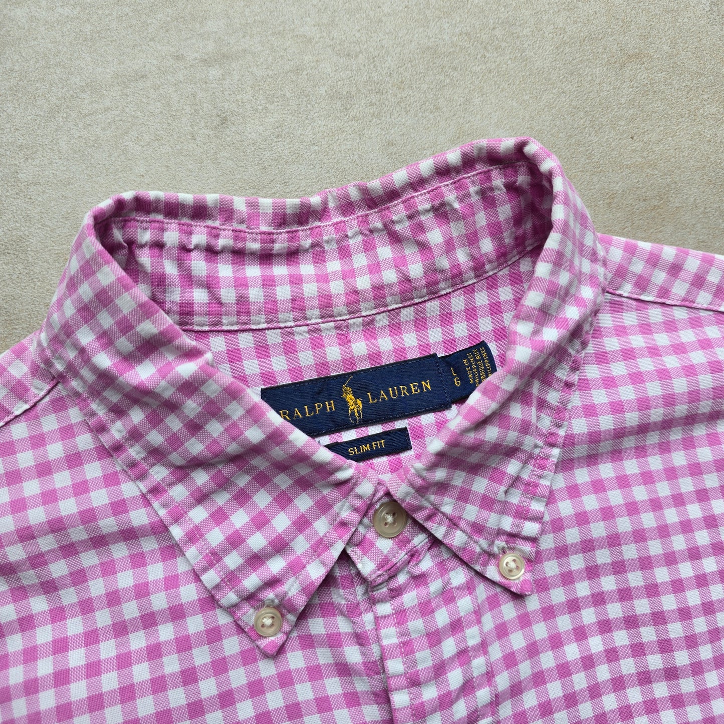 Ralph Lauren Long Sleeve Button Up Shirt - M/L