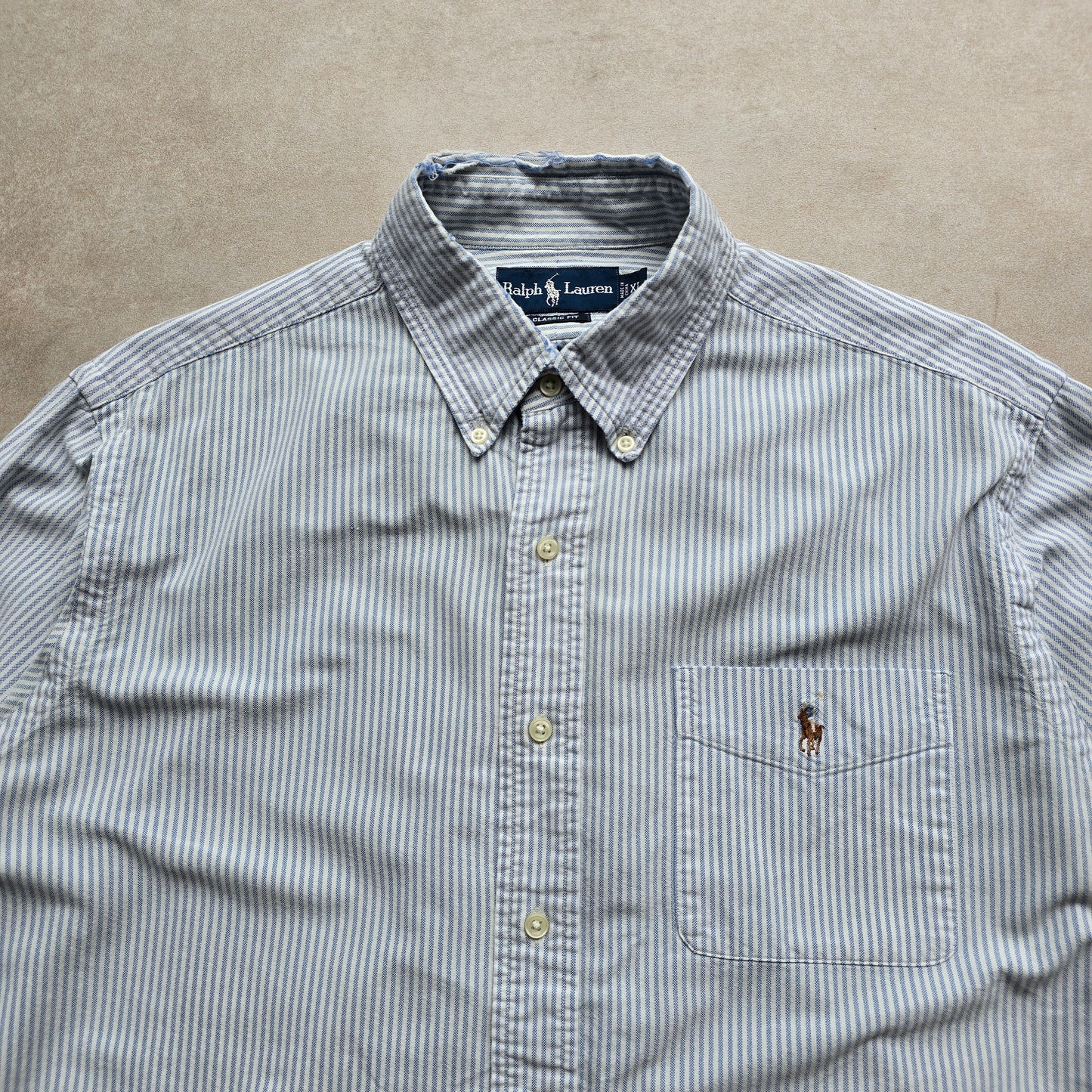 Vintage Ralph Lauren Long Sleeve Button Up Shirt - XL