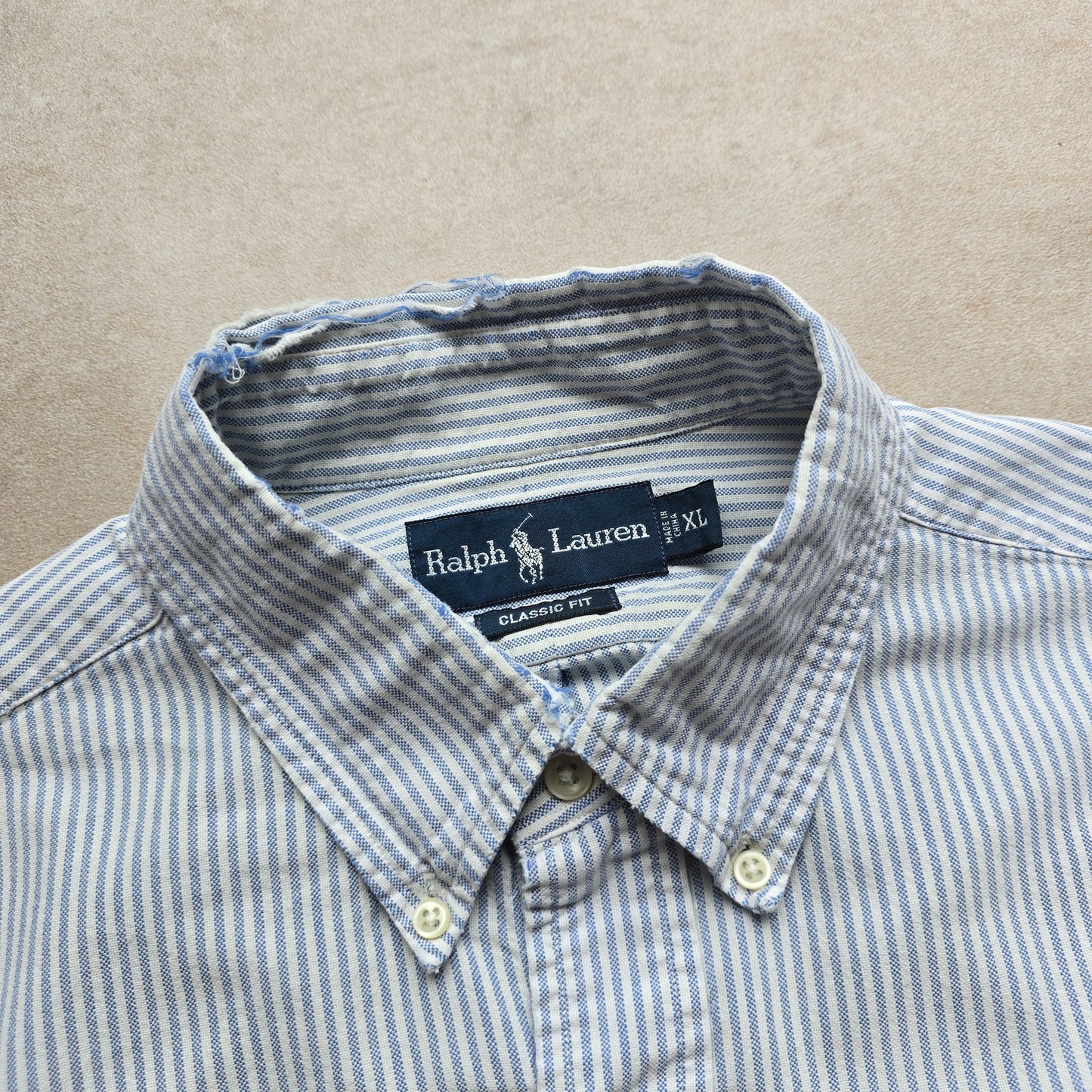 Vintage Ralph Lauren Long Sleeve Button Up Shirt - XL
