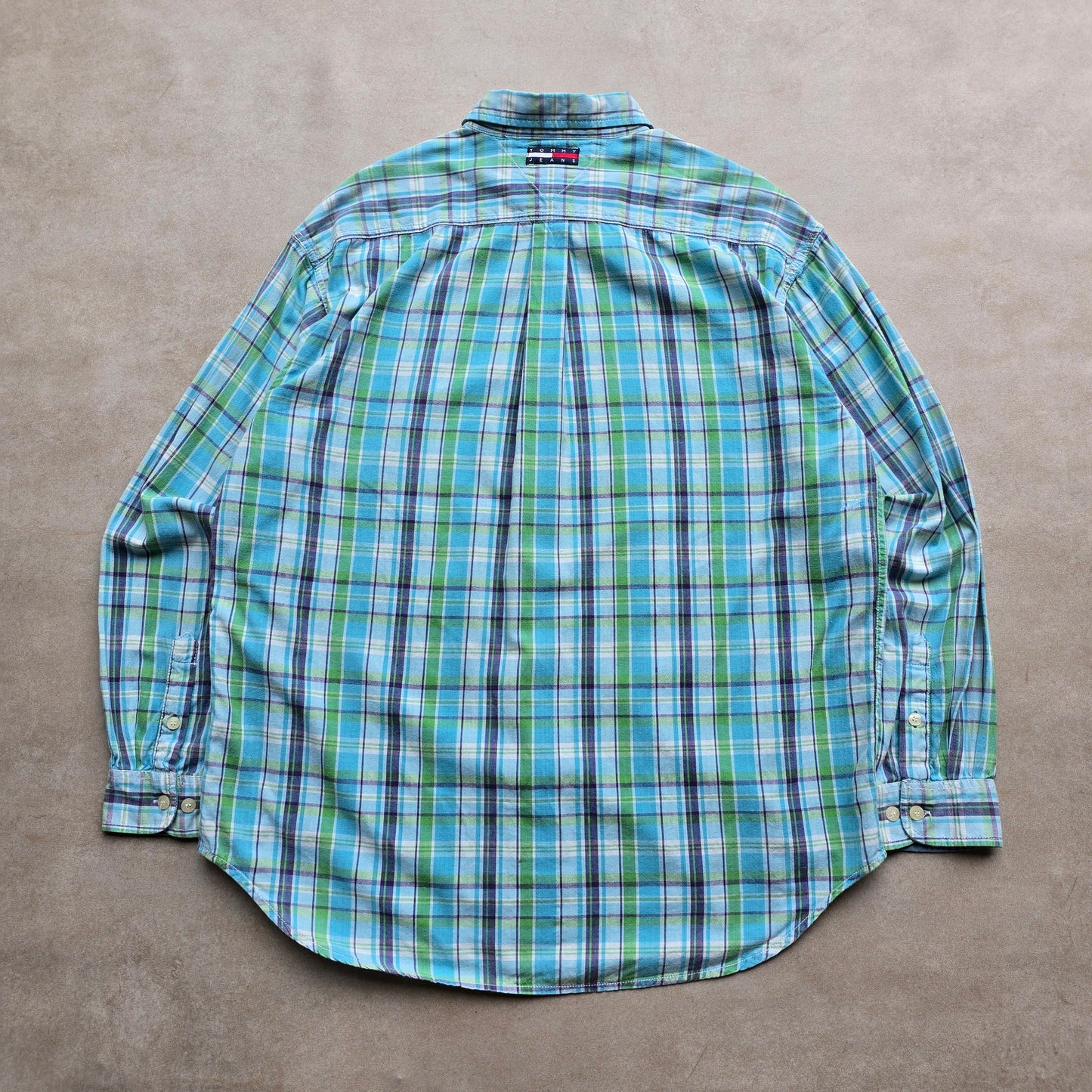 Vintage Tommy Hilfiger Long Sleeve Button Up Shirt - XL