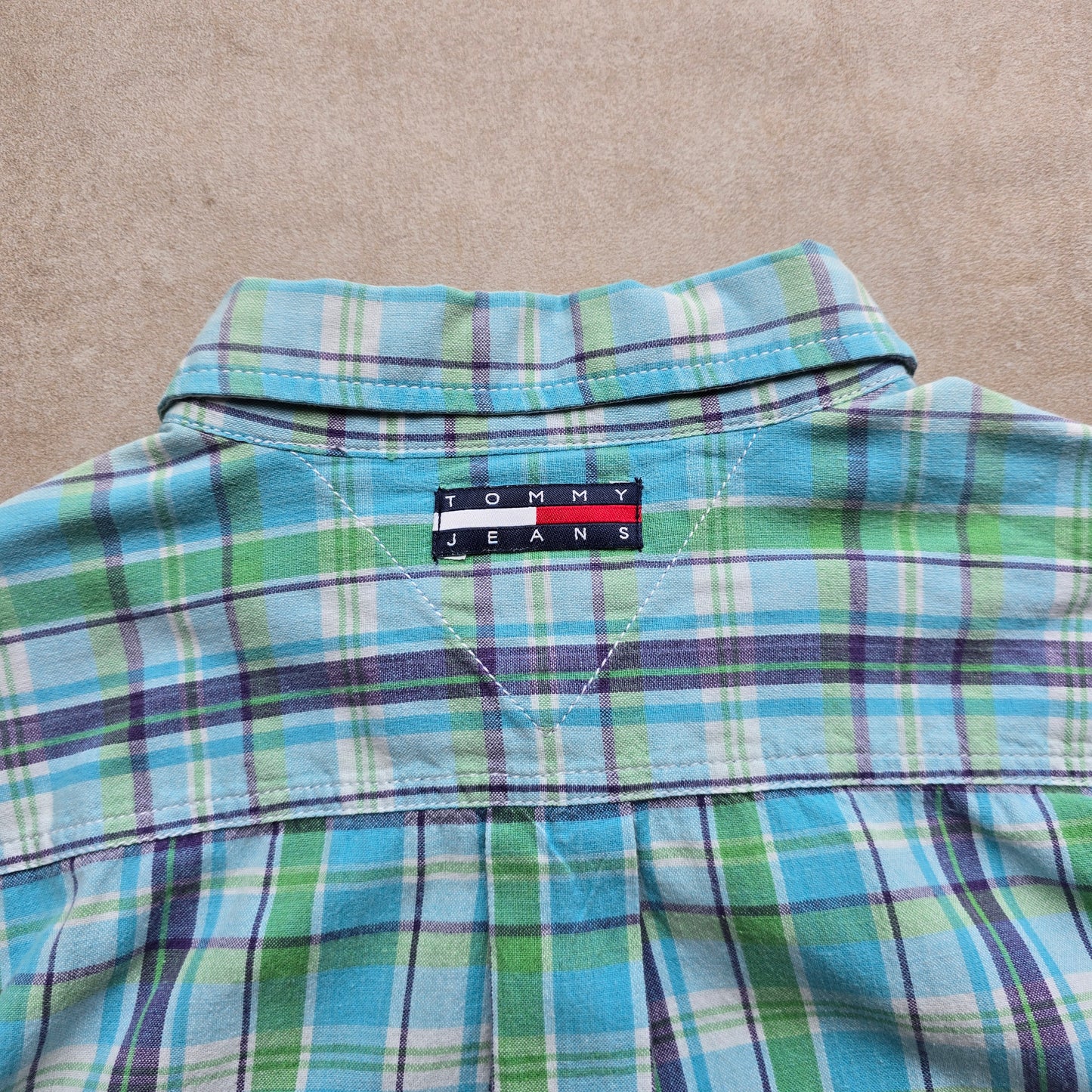 Vintage Tommy Hilfiger Long Sleeve Button Up Shirt - XL