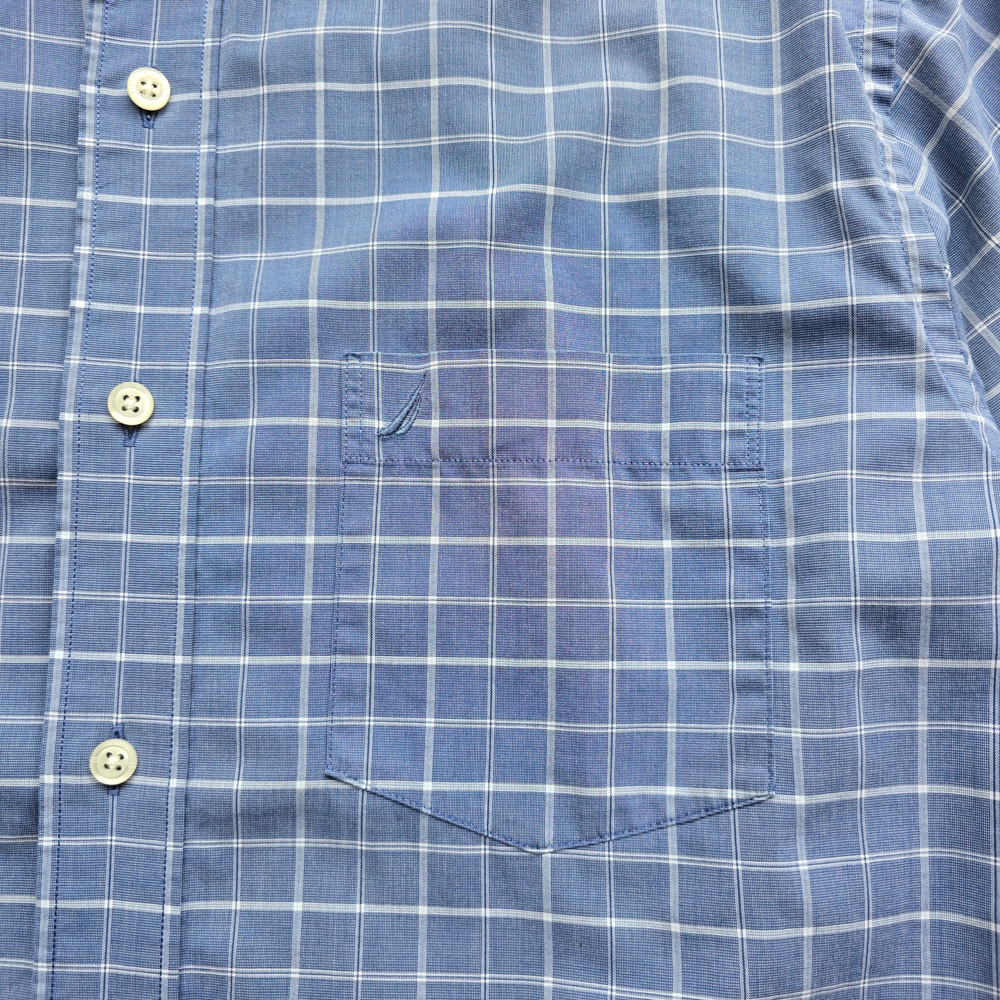 Nautica Long Sleeve Button Up Shirt - M