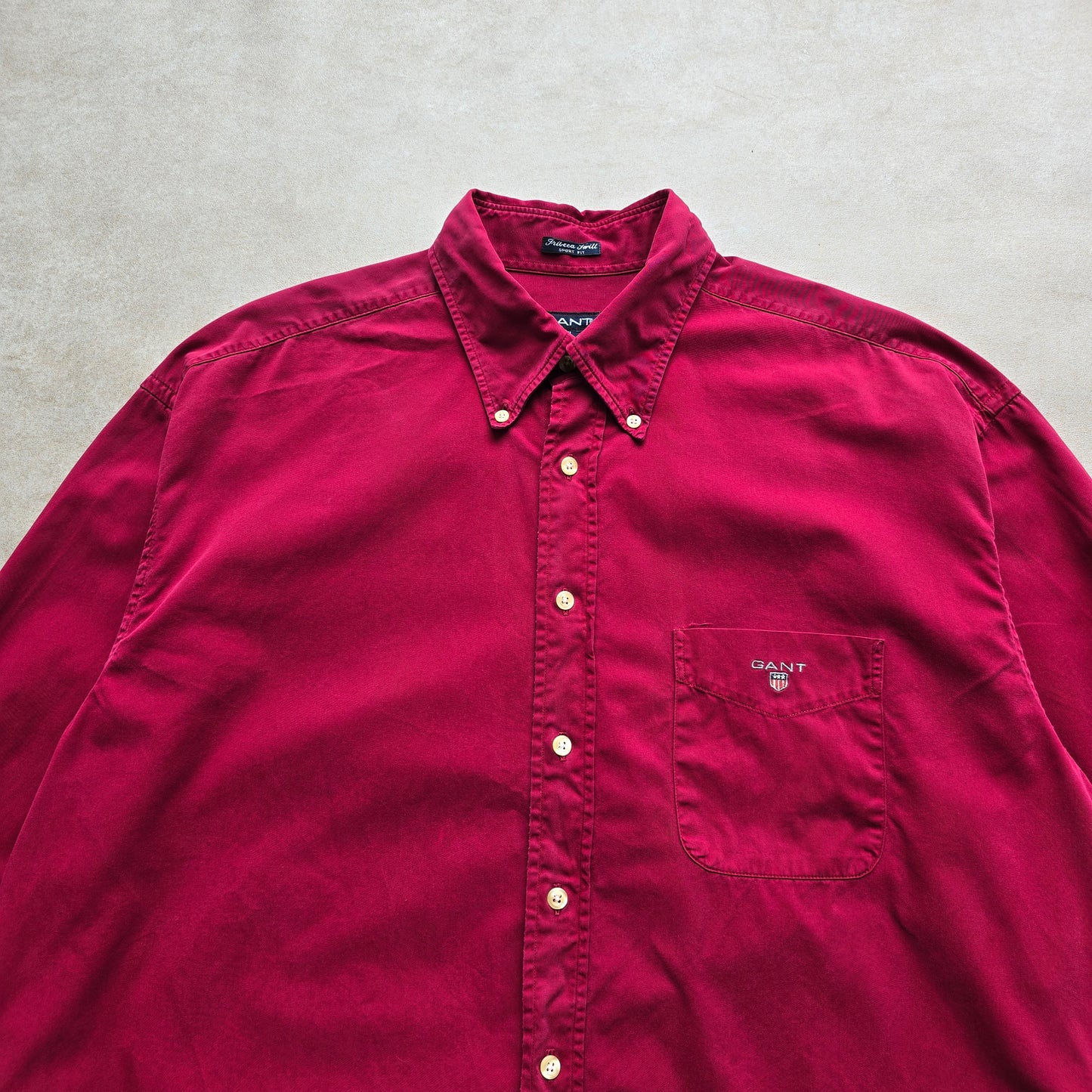 Vintage Gant Long Sleeve Button Up Shirt - XL
