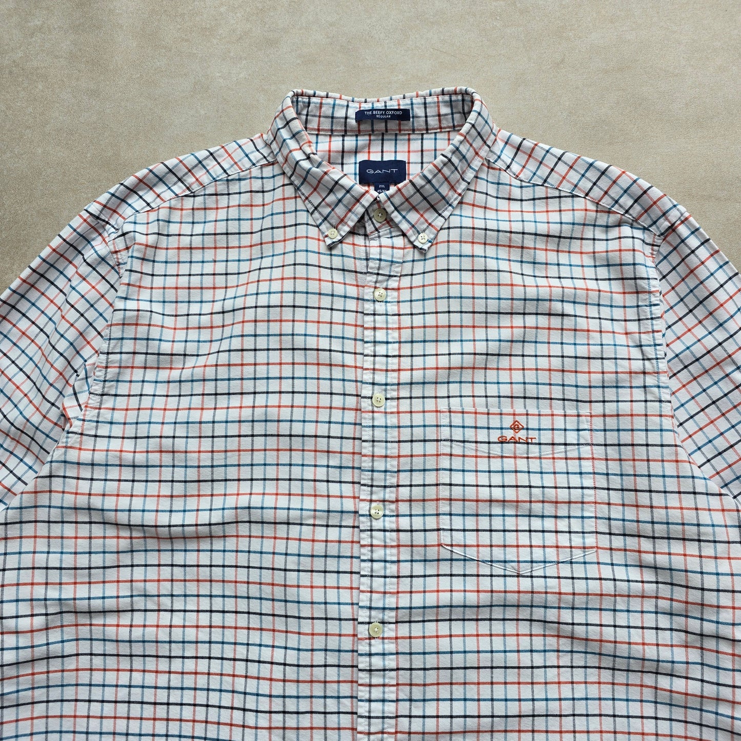 Gant Long Sleeve Button Up Shirt - XXL
