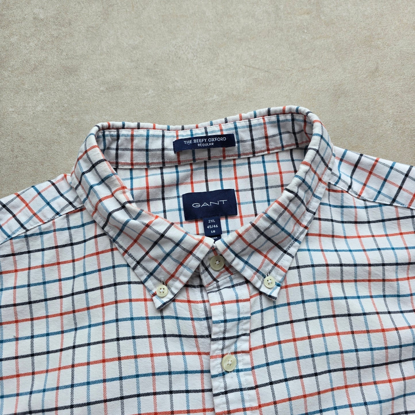 Gant Long Sleeve Button Up Shirt - XXL