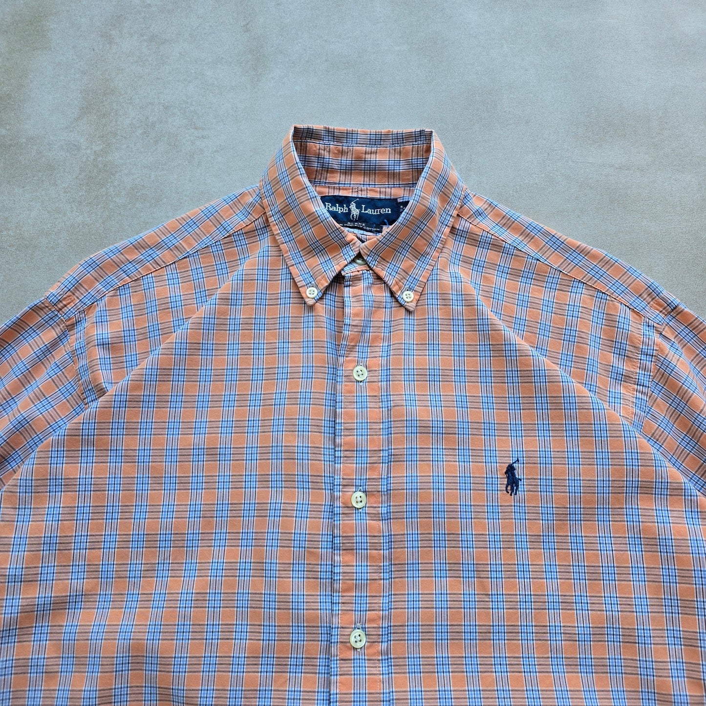 Vintage Ralph Lauren Check Button Up Shirt - M/L