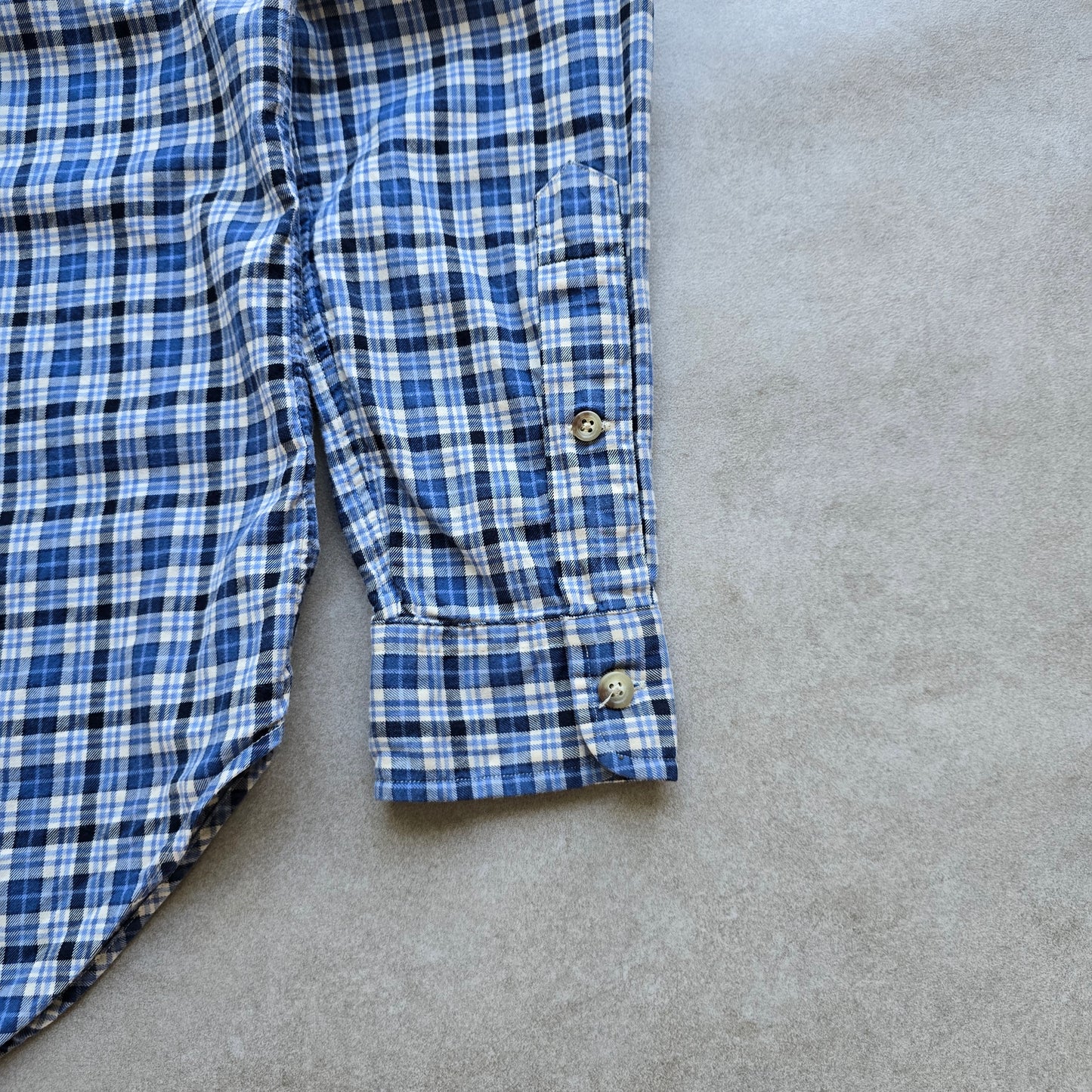 Vintage Ralph Lauren Check Button Up Shirt - S/M