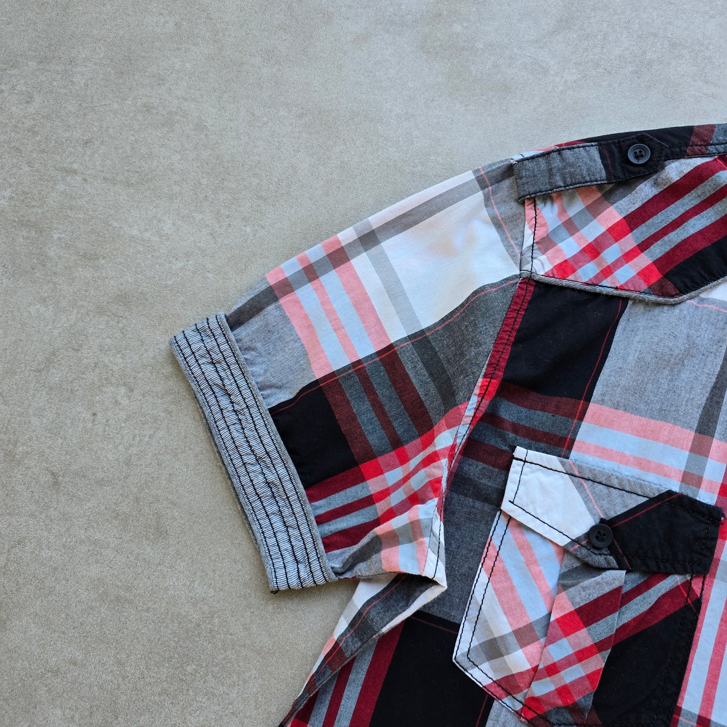 Y2K B.U.M Equipment Button Up Shirt - L/XL