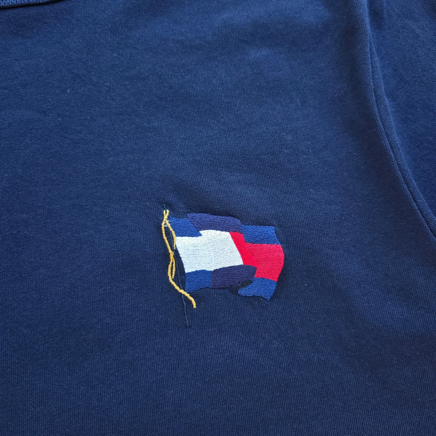 Tommy Hilfiger Embroidered Flag Tee - S