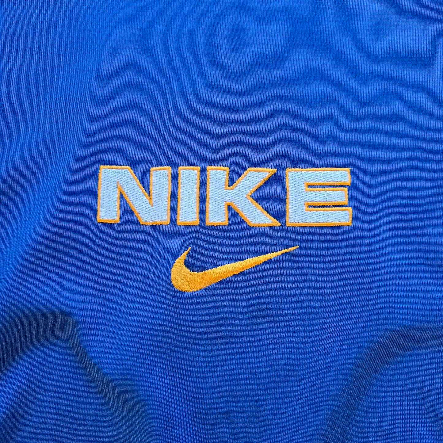 Rare Vintage Nike Embroidered Logo Tee - XXL