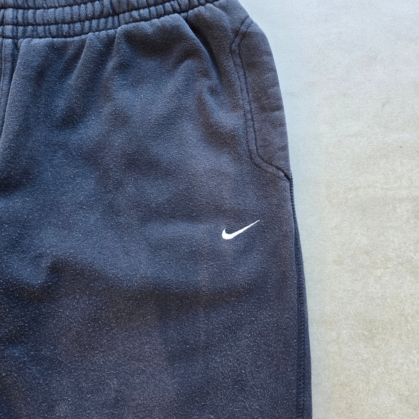 Vintage Nike Embroidered Swoosh Faded Sweat Pants - L