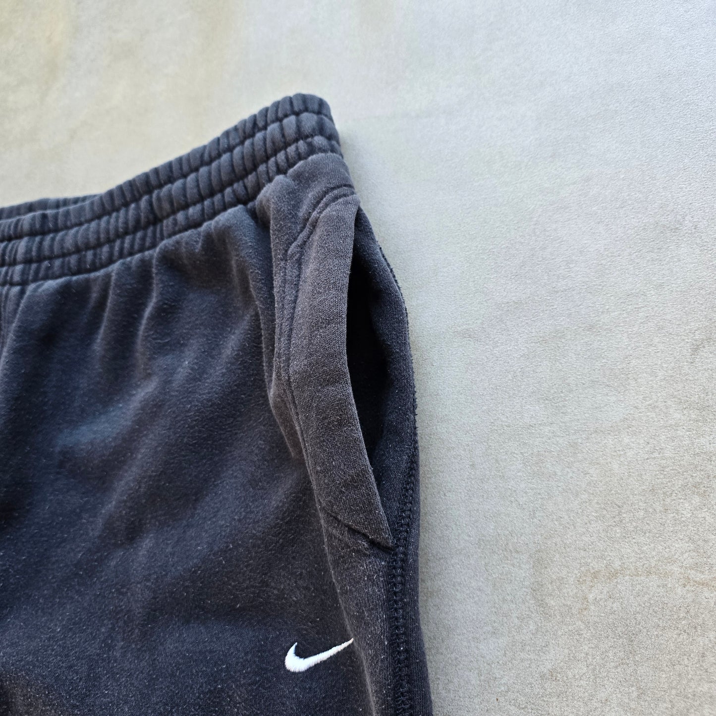Vintage Nike Embroidered Swoosh Faded Sweat Pants - L