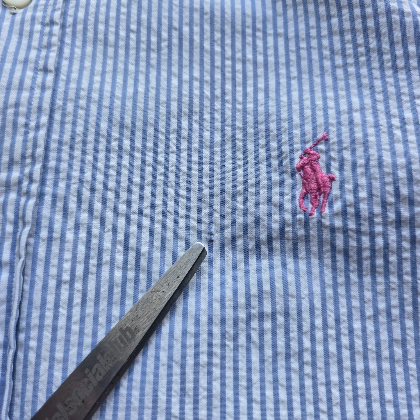 Vintage Ralph Lauren Short Sleeve Button Up Shirt - L