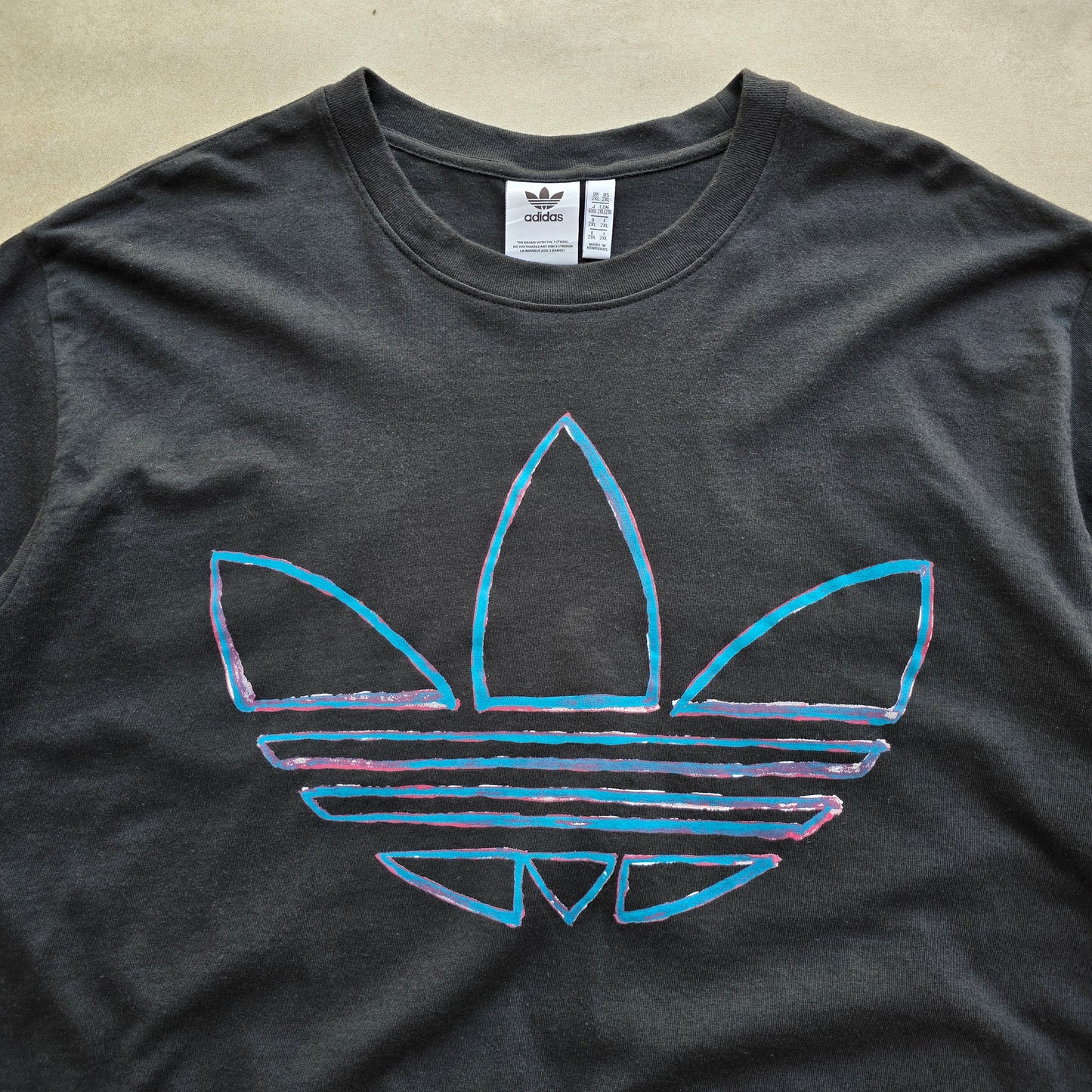 Adidas Trefoil Graphic Tee - XXL