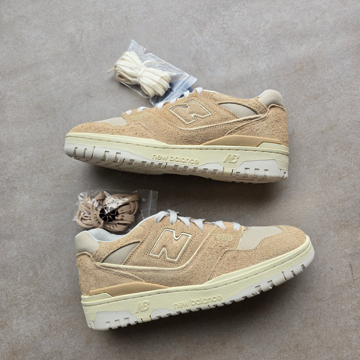 Aimé Leon Dore x New Balance 550 Taupe Suede - US9