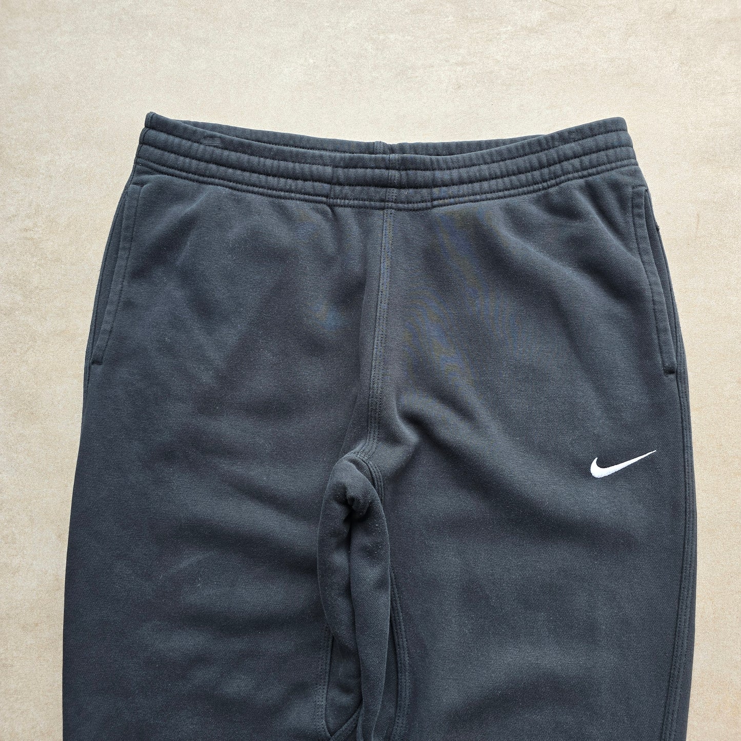 Y2K Nike Embroidered Swoosh Sweat Pants - WMNS L