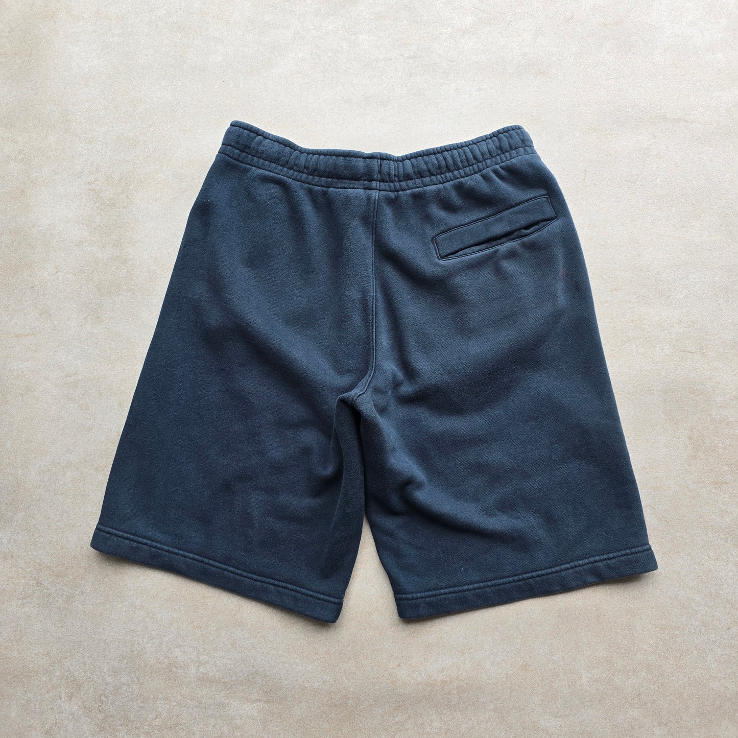 Y2K Nike Embroidered Swoosh Sweat Shorts - S/M
