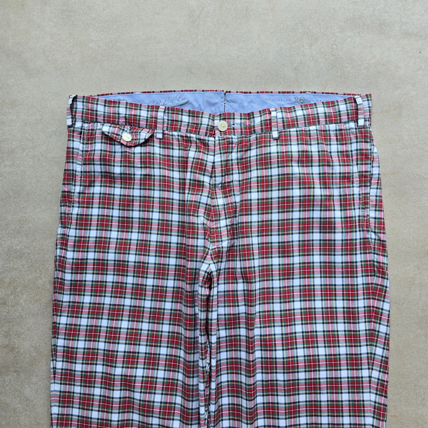 Ralph Lauren Plaid Pants - 35 x 32