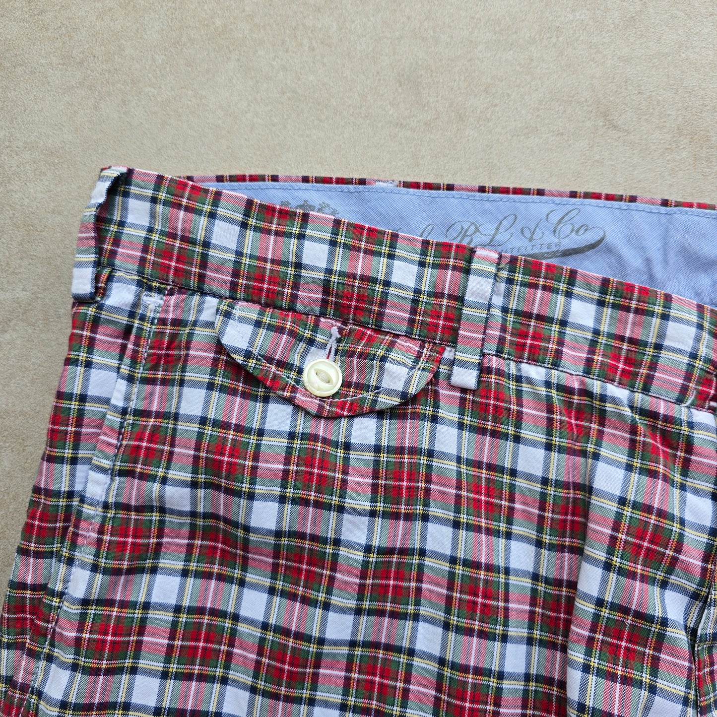 Ralph Lauren Plaid Pants - 35 x 32