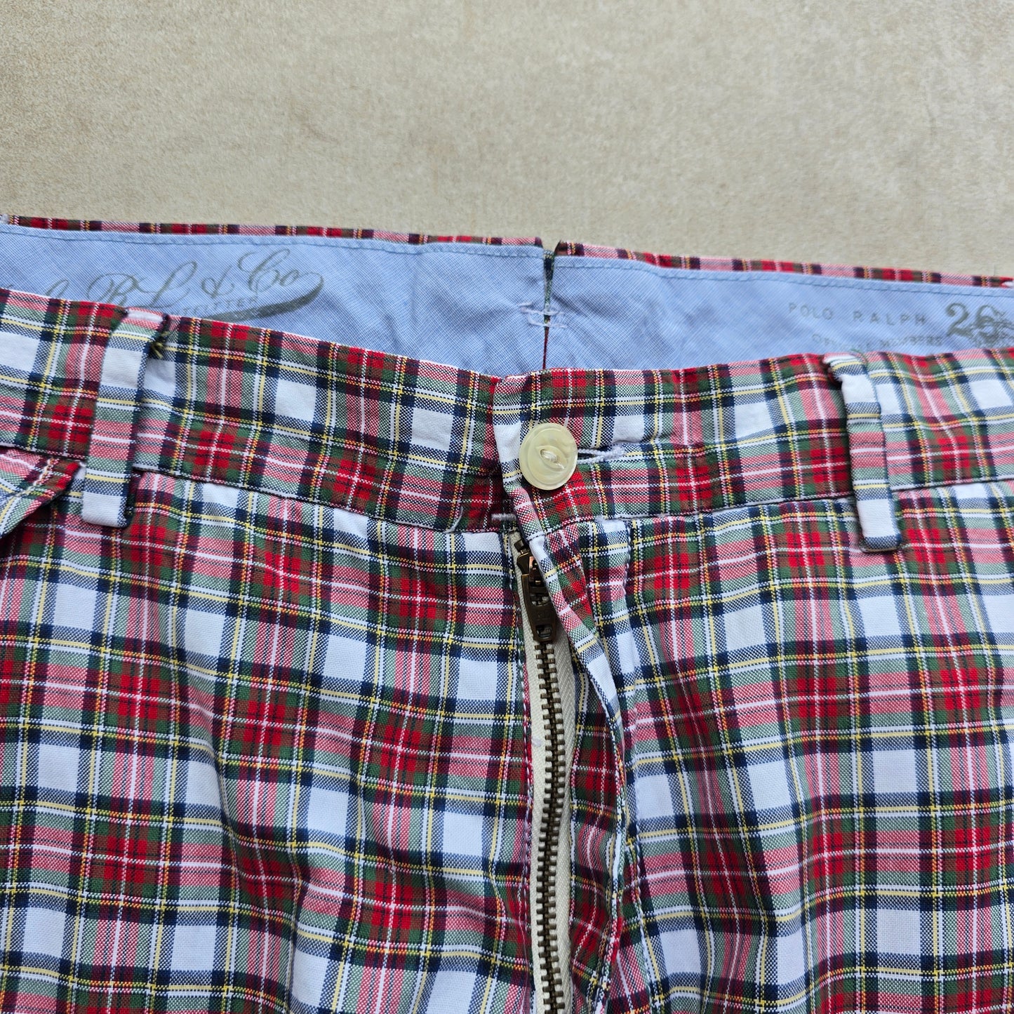 Ralph Lauren Plaid Pants - 35 x 32