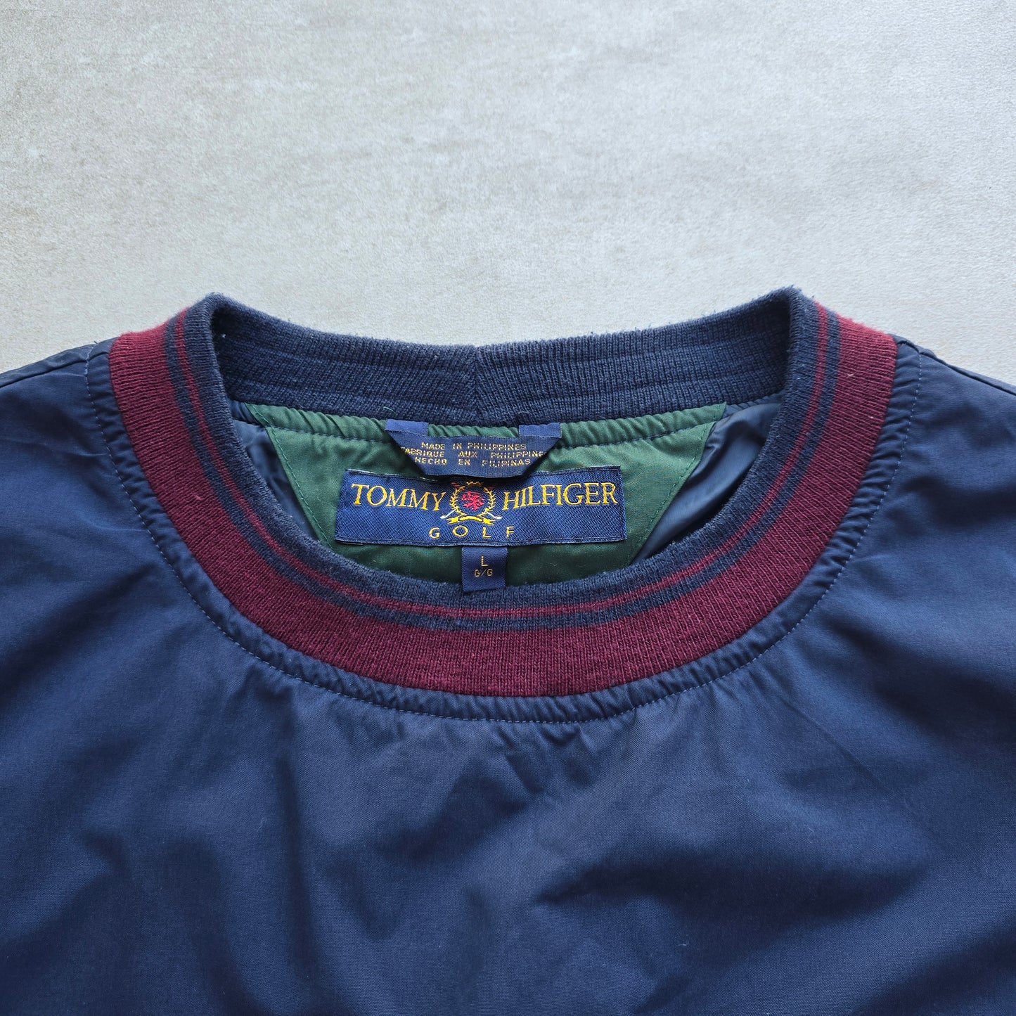Vintage Tommy Hilfiger Golf Windbreaker Jacket - L
