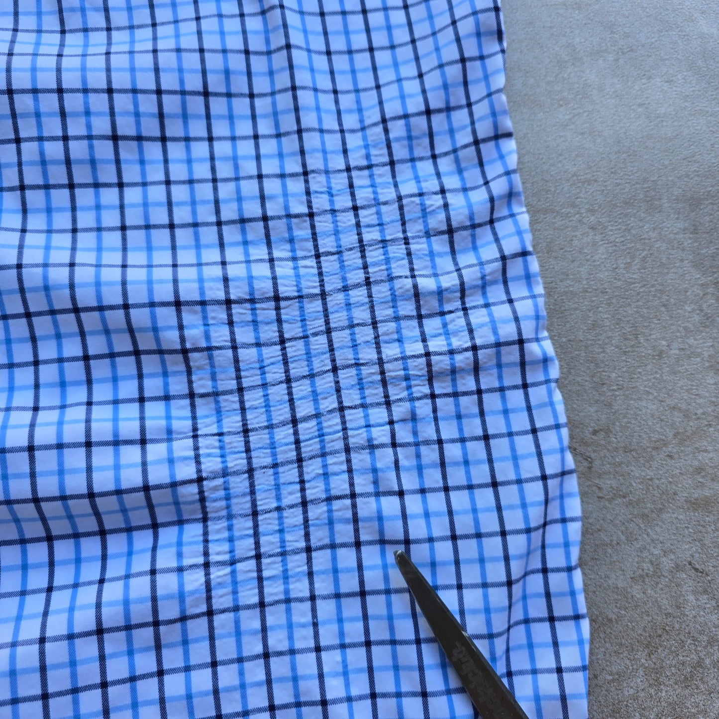 Ralph Lauren Check Short Sleeve Button Up Shirt - S