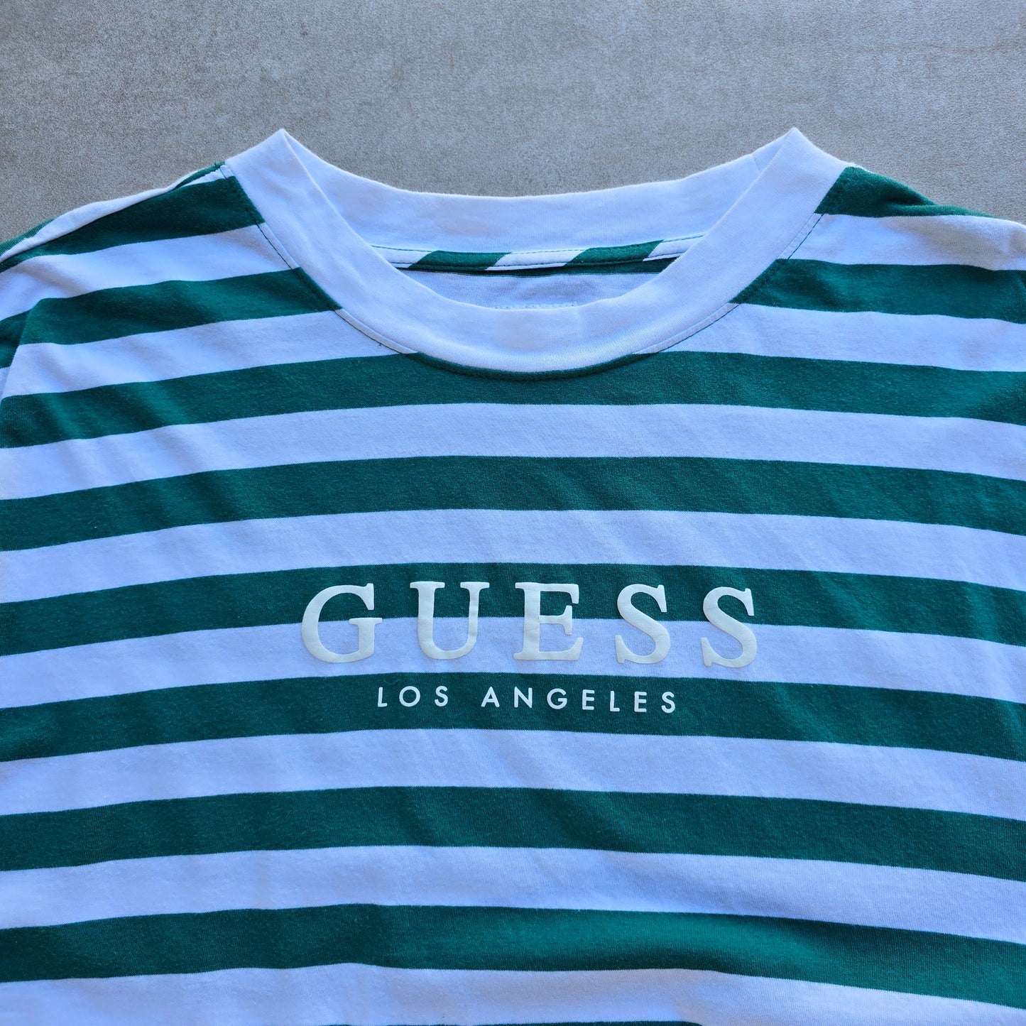 Guess Los Angeles Striped Tee - L