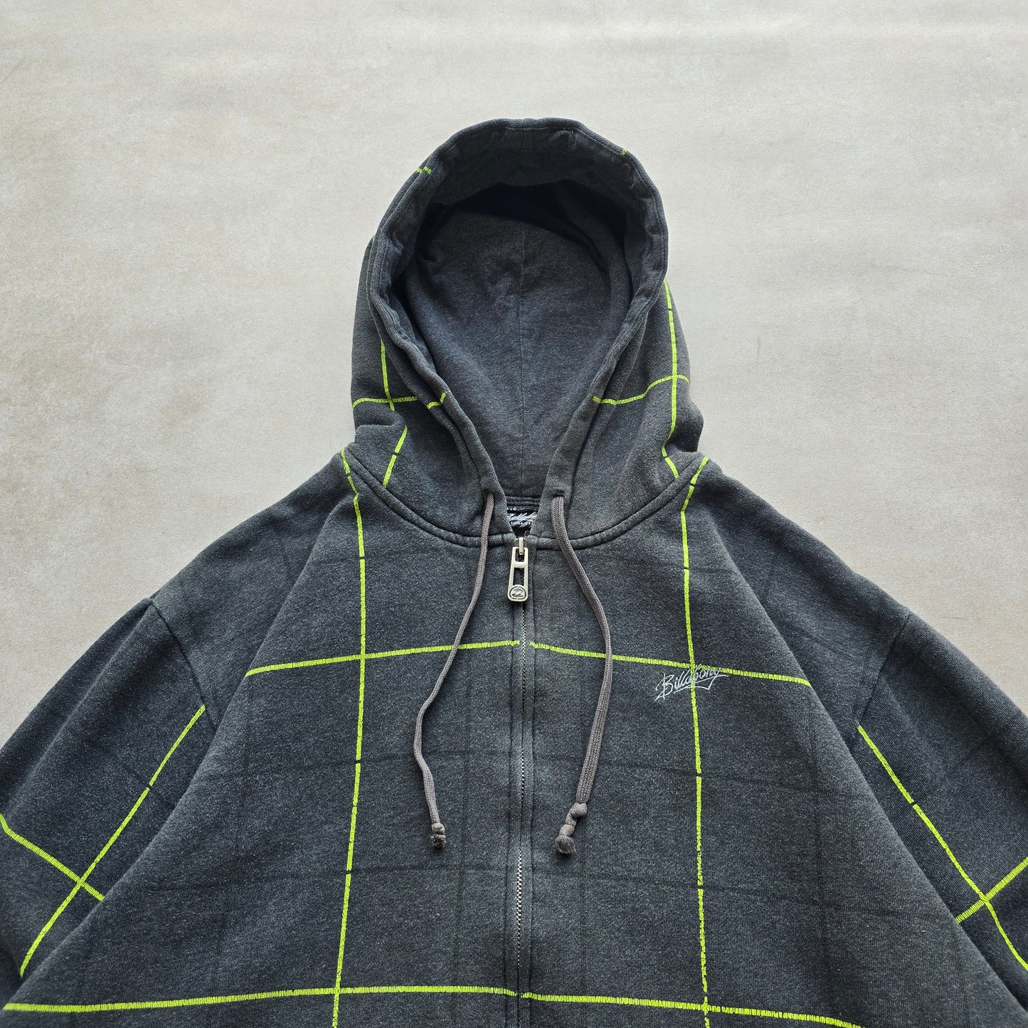 Vintage Y2K Billabong Full Zip Hoodie - XL
