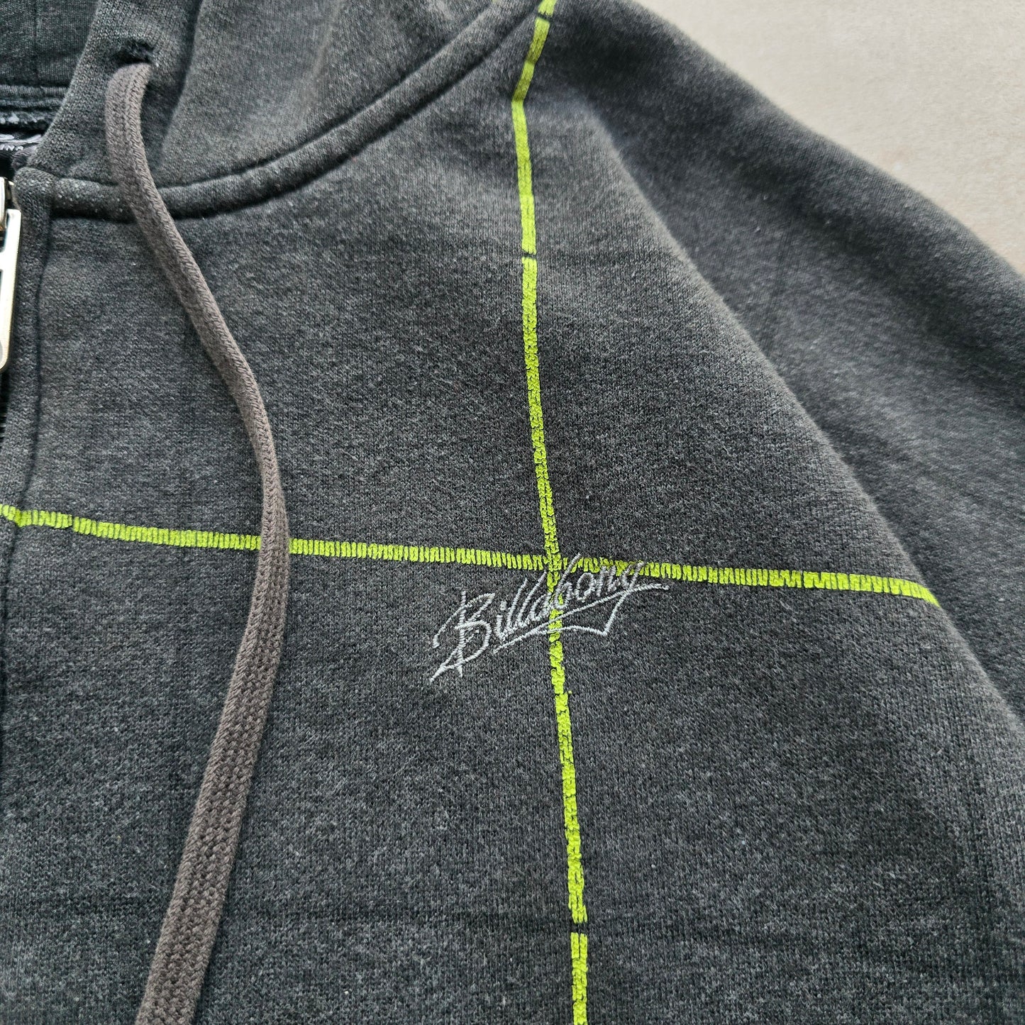 Vintage Y2K Billabong Full Zip Hoodie - XL