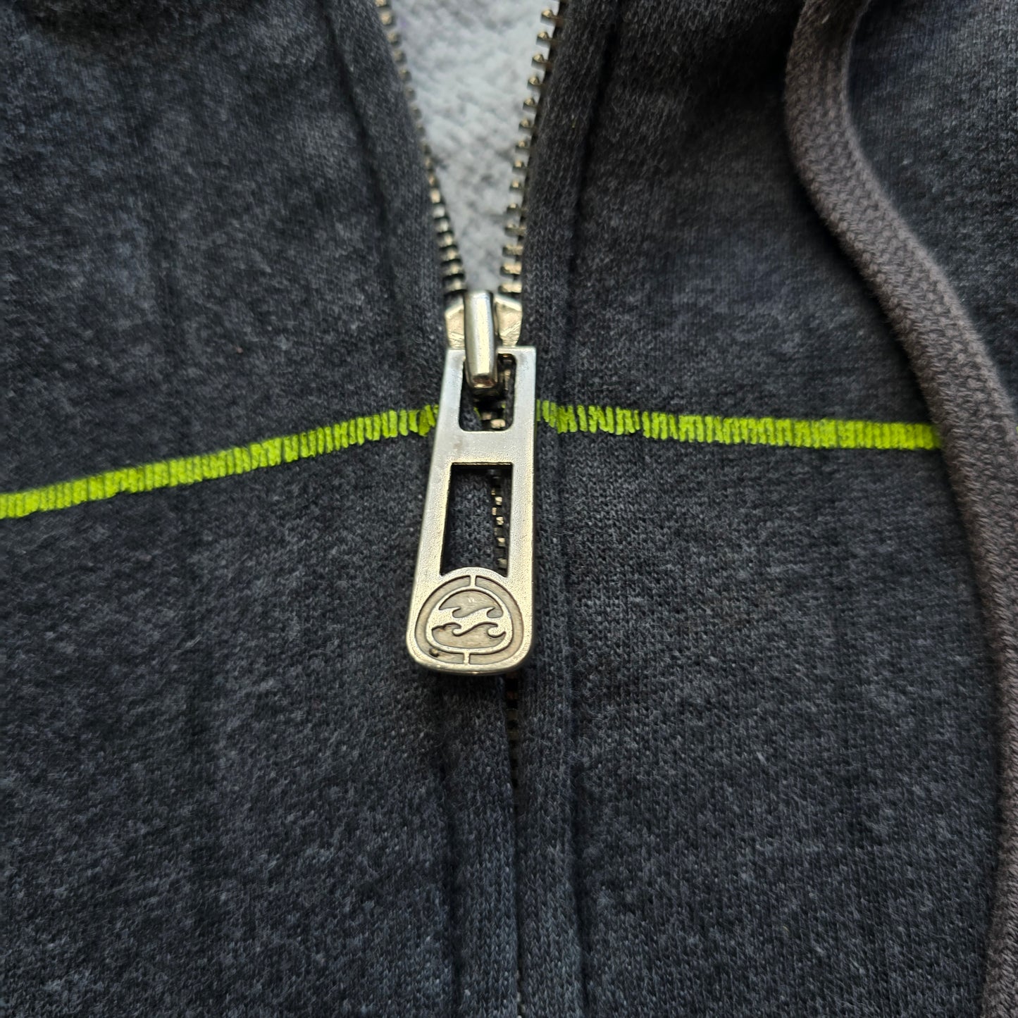 Vintage Y2K Billabong Full Zip Hoodie - XL