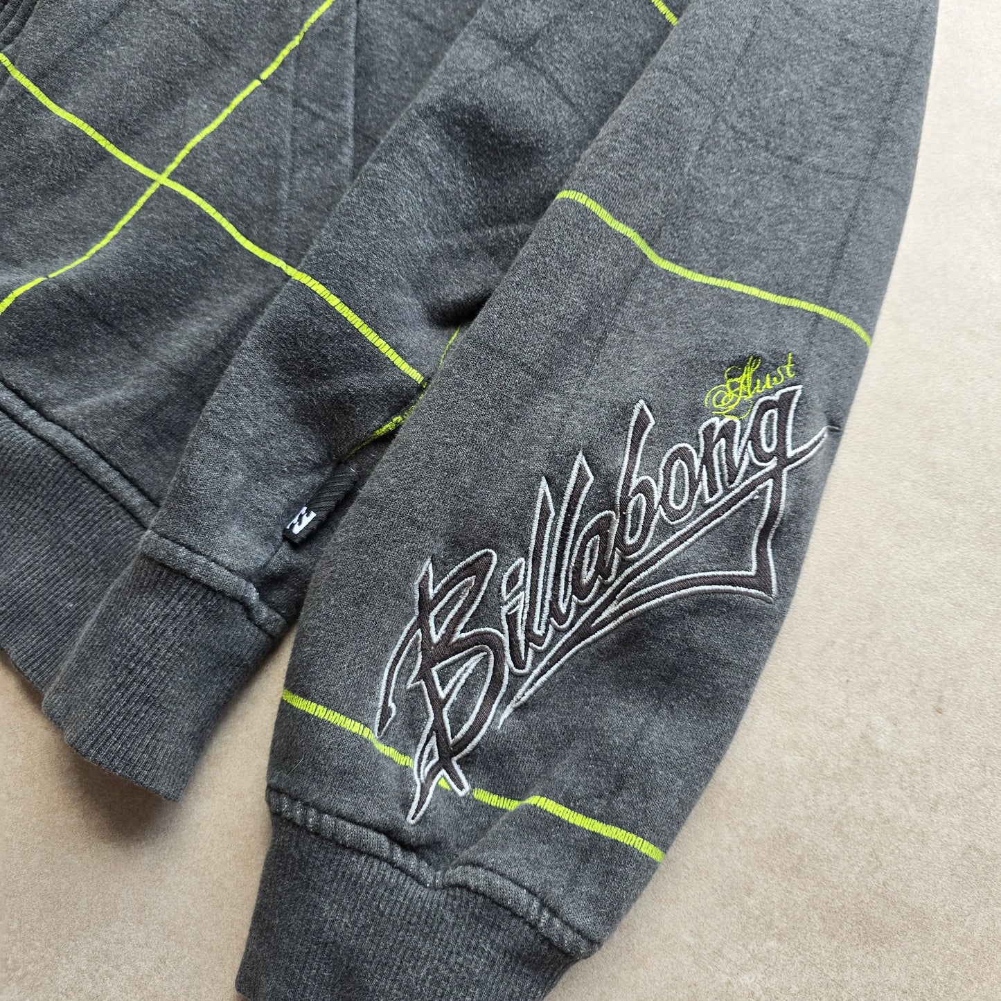 Vintage Y2K Billabong Full Zip Hoodie - XL
