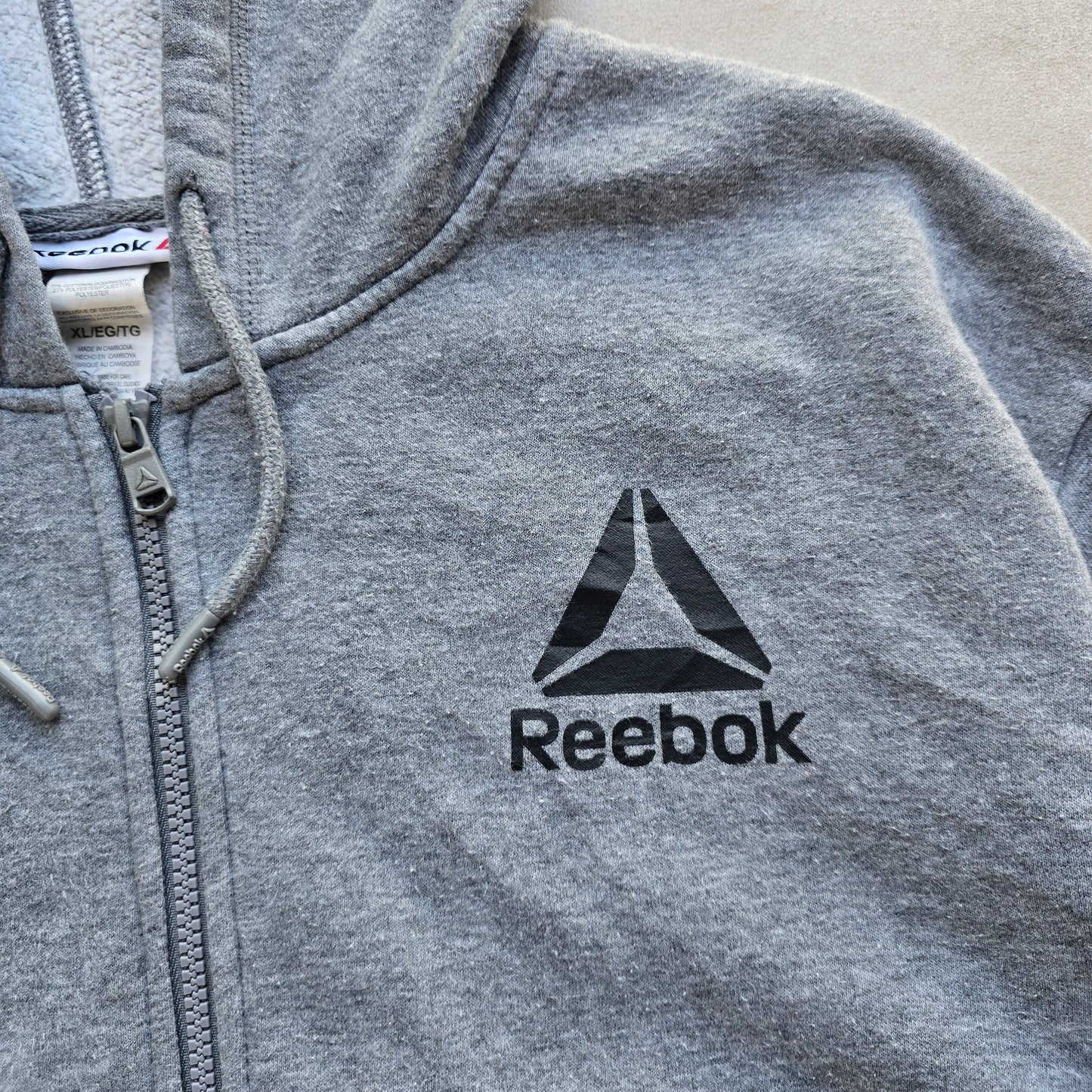 Reebok Full Zip Hoodie - L/XL