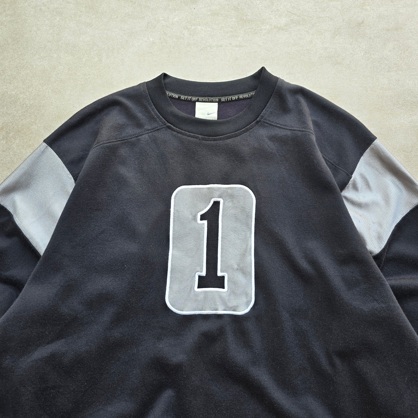 Vintage Nike Air The Game #1 Long Sleeve Jersey Tee - L