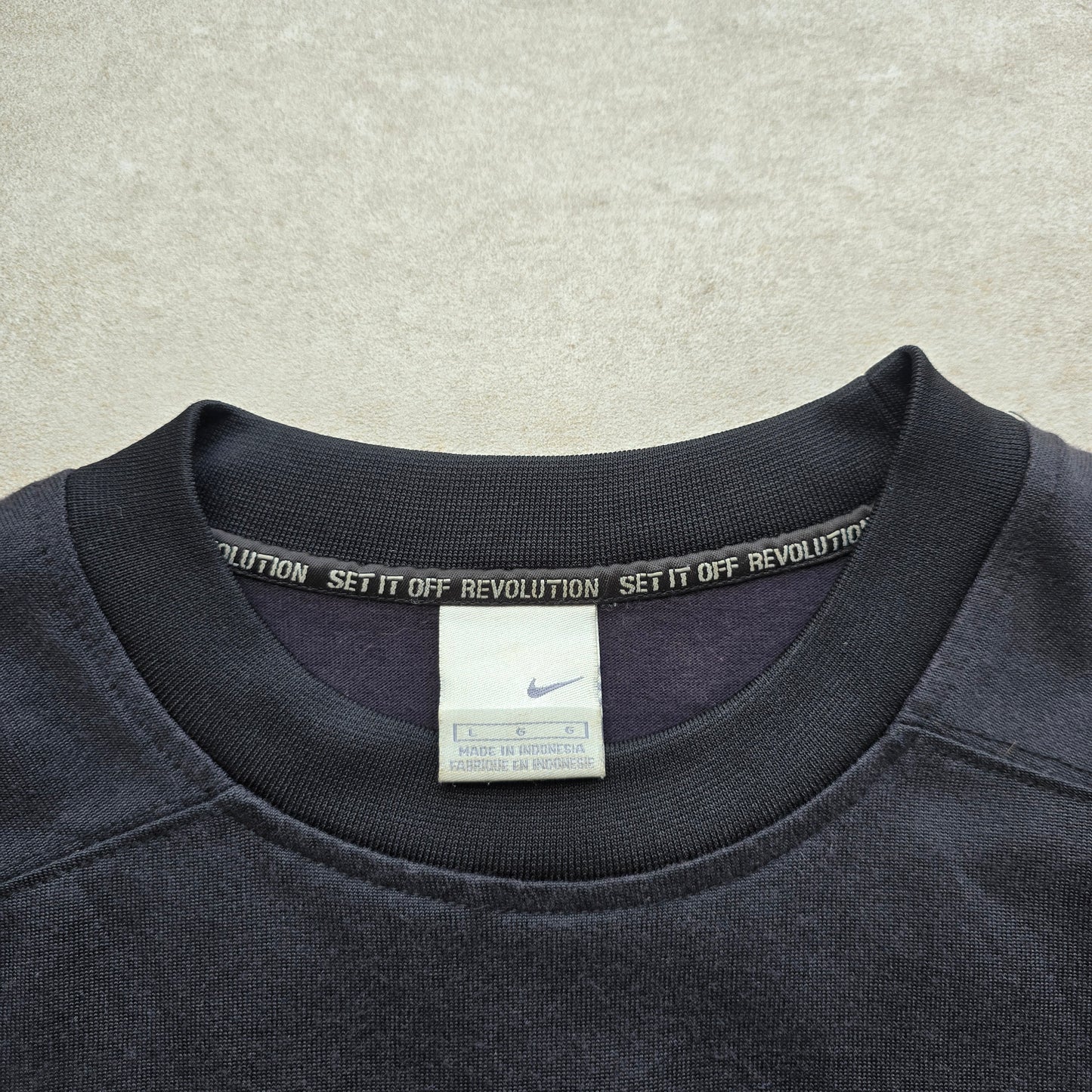 Vintage Nike Air The Game #1 Long Sleeve Jersey Tee - L