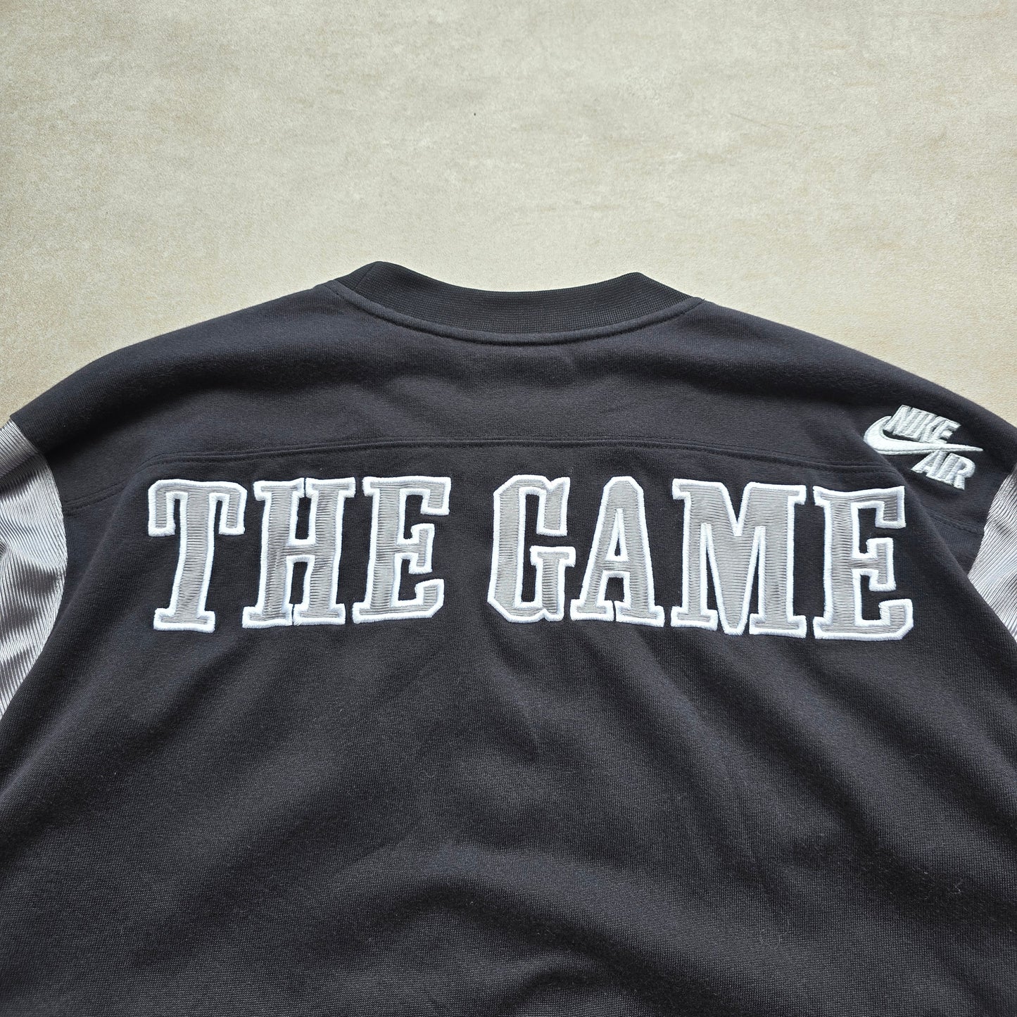Vintage Nike Air The Game #1 Long Sleeve Jersey Tee - L