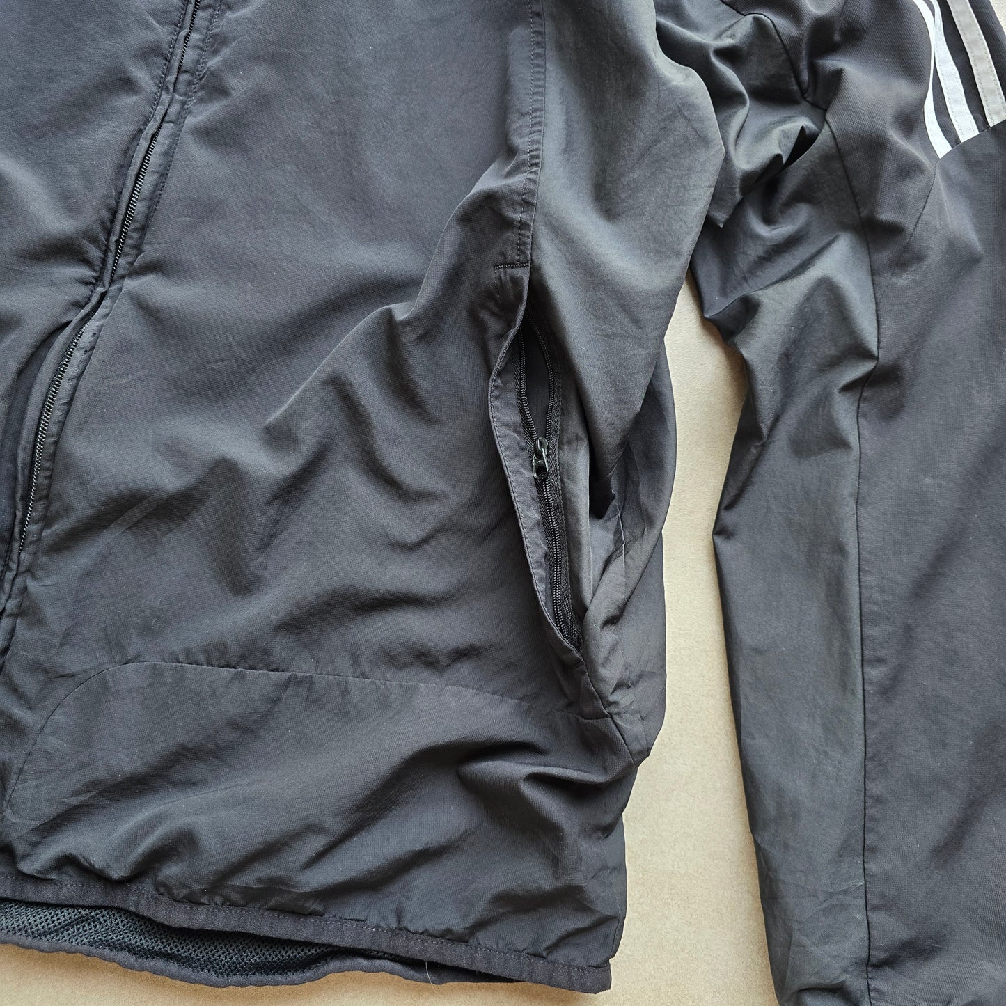 Y2K Adidas Windbreaker Jacket - L