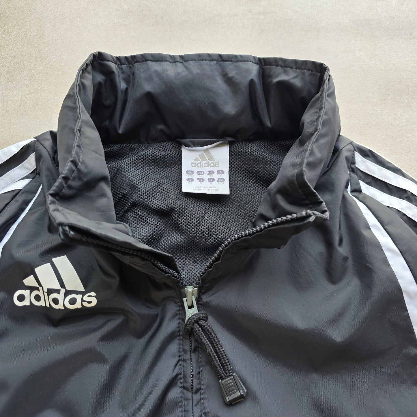 Y2K Adidas Windbreaker Jacket - M/L