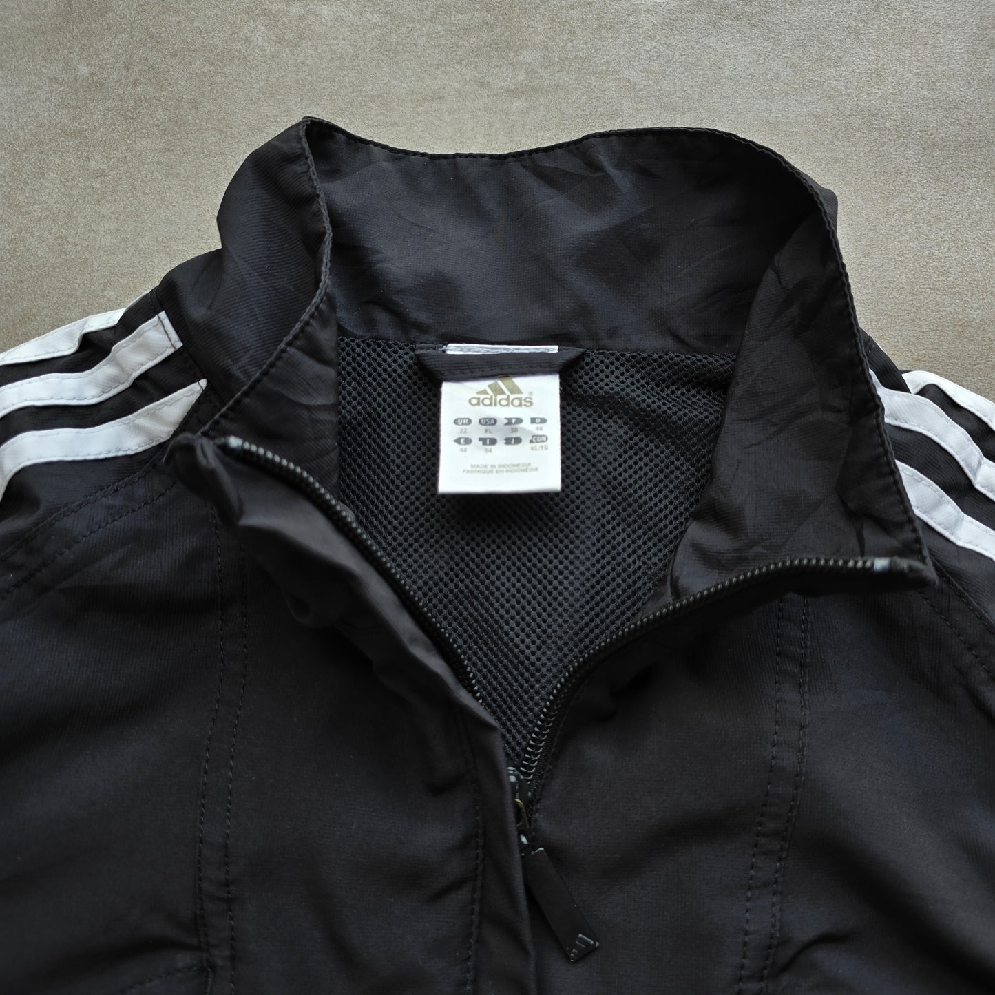 Y2K Adidas Windbreaker Jacket - WMNS XL