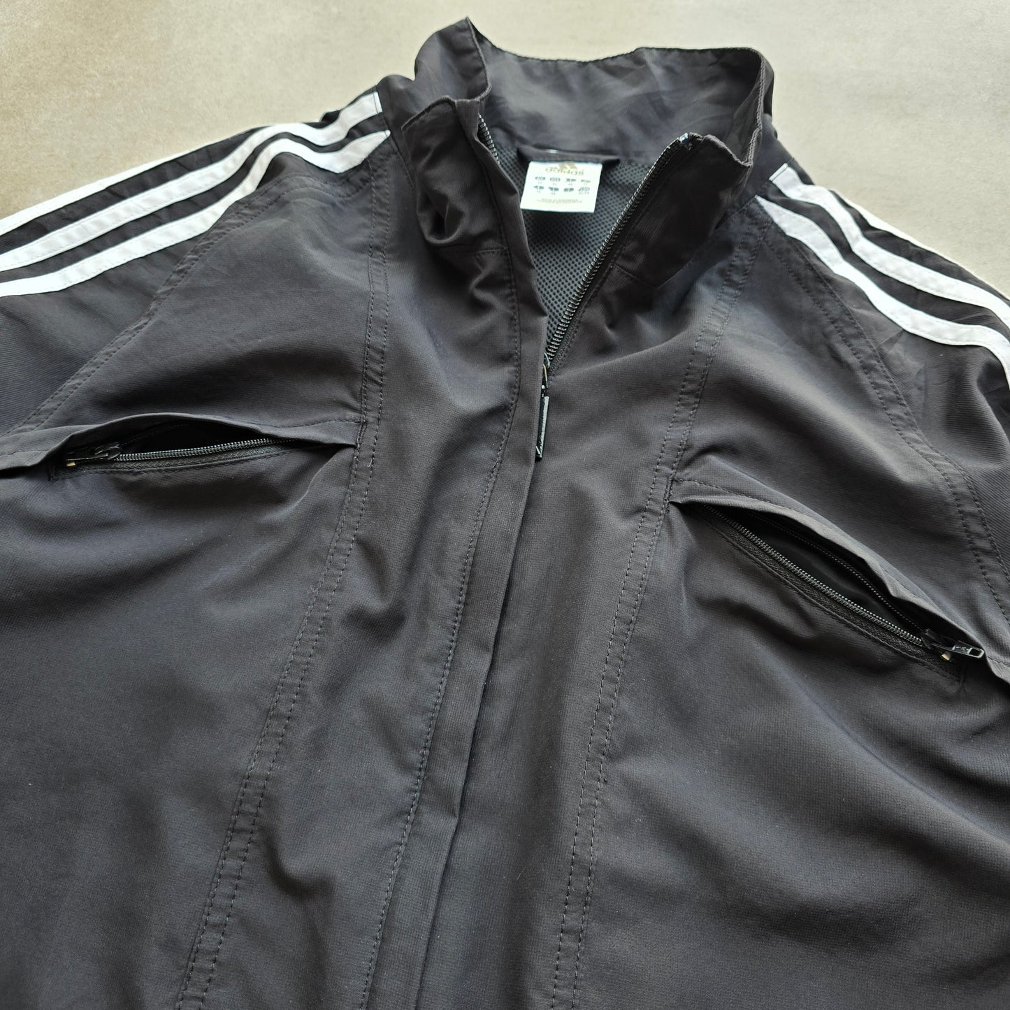 Y2K Adidas Windbreaker Jacket - WMNS XL